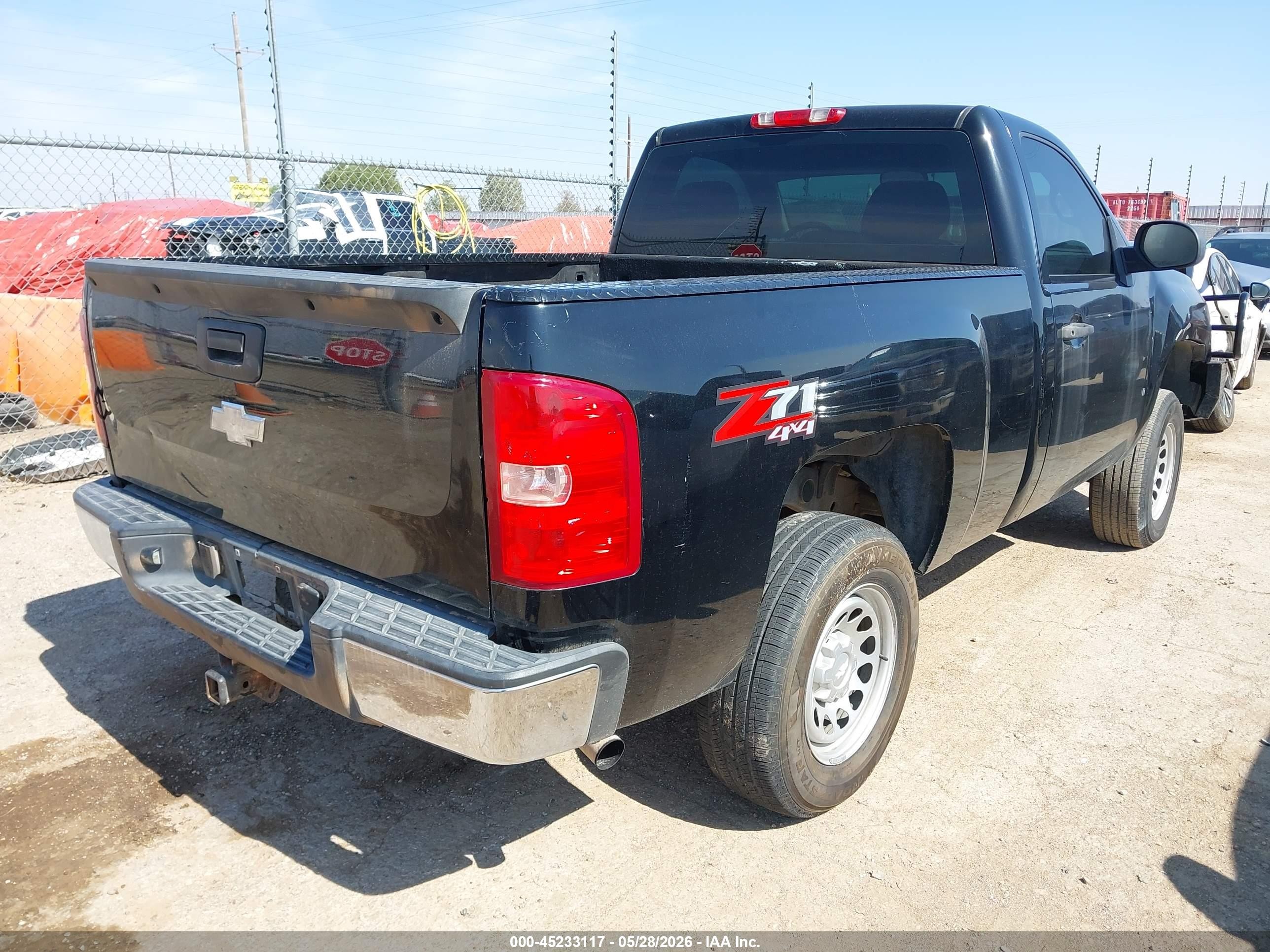 2009 Chevrolet Silverado 1500 Work Truck Black vin: 1GCEK14J19Z198802