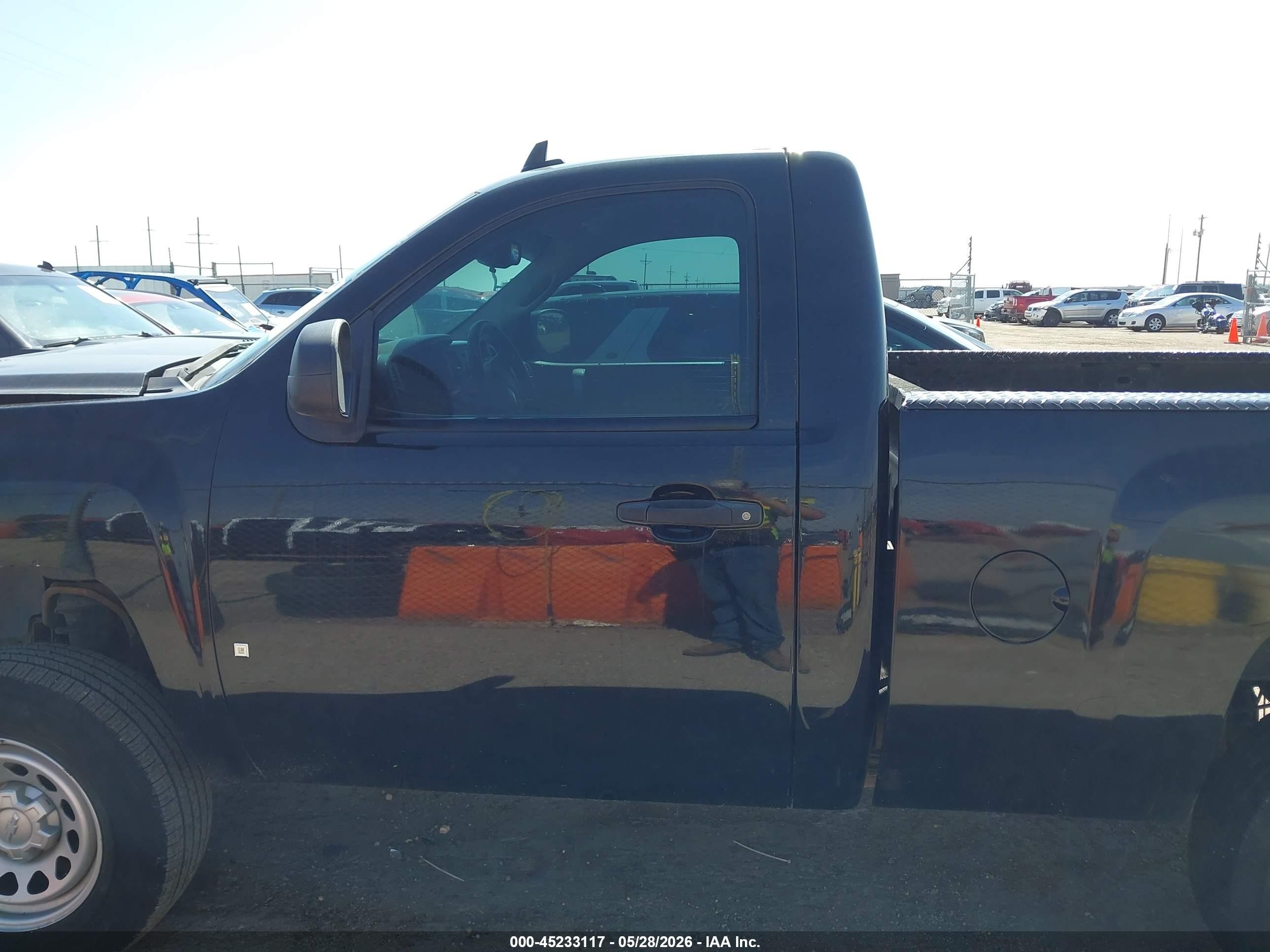 2009 Chevrolet Silverado 1500 Work Truck Black vin: 1GCEK14J19Z198802