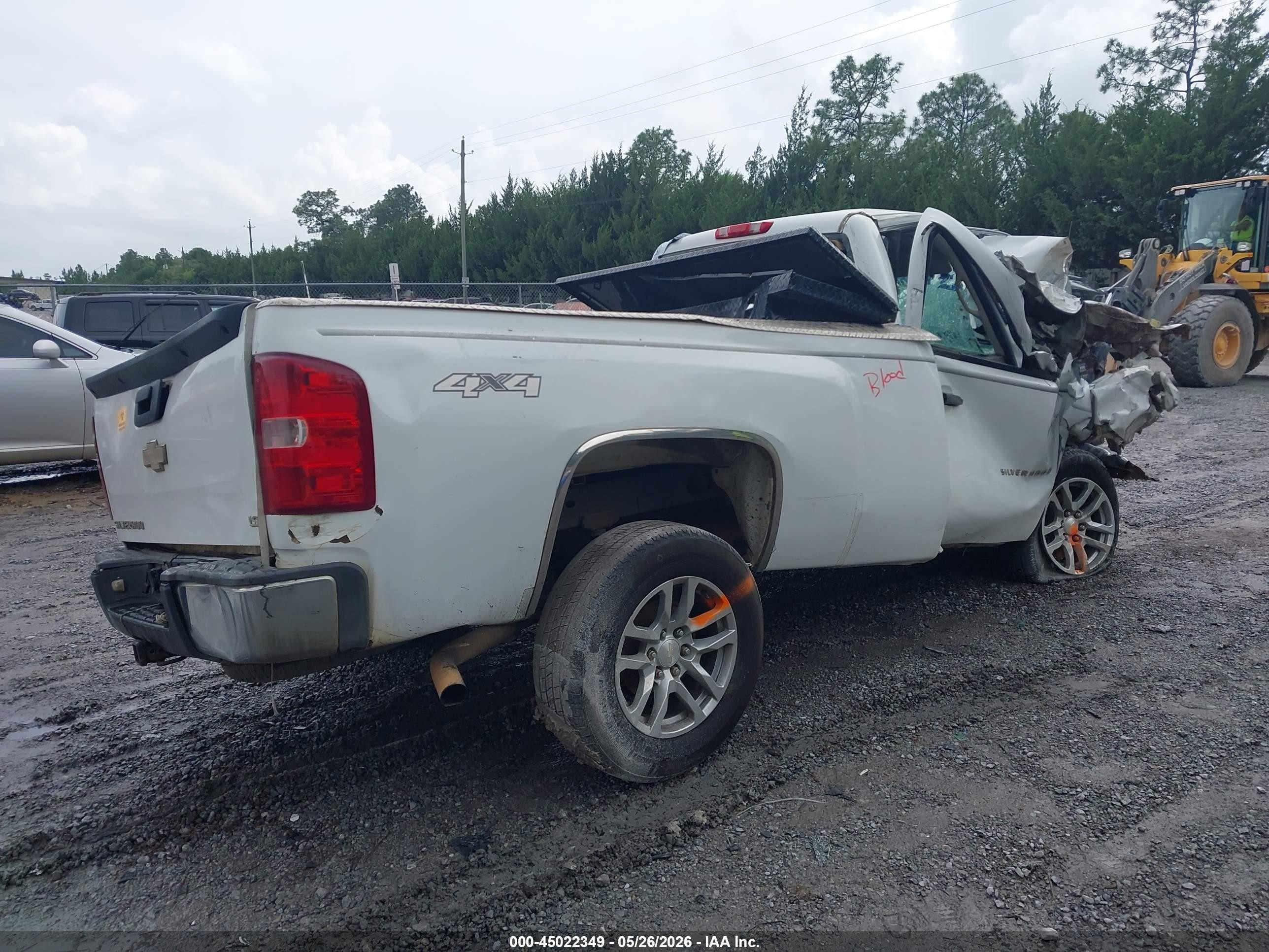 2008 Chevrolet Silverado 1500 Work Truck White vin: 1GCEK14J28E122723