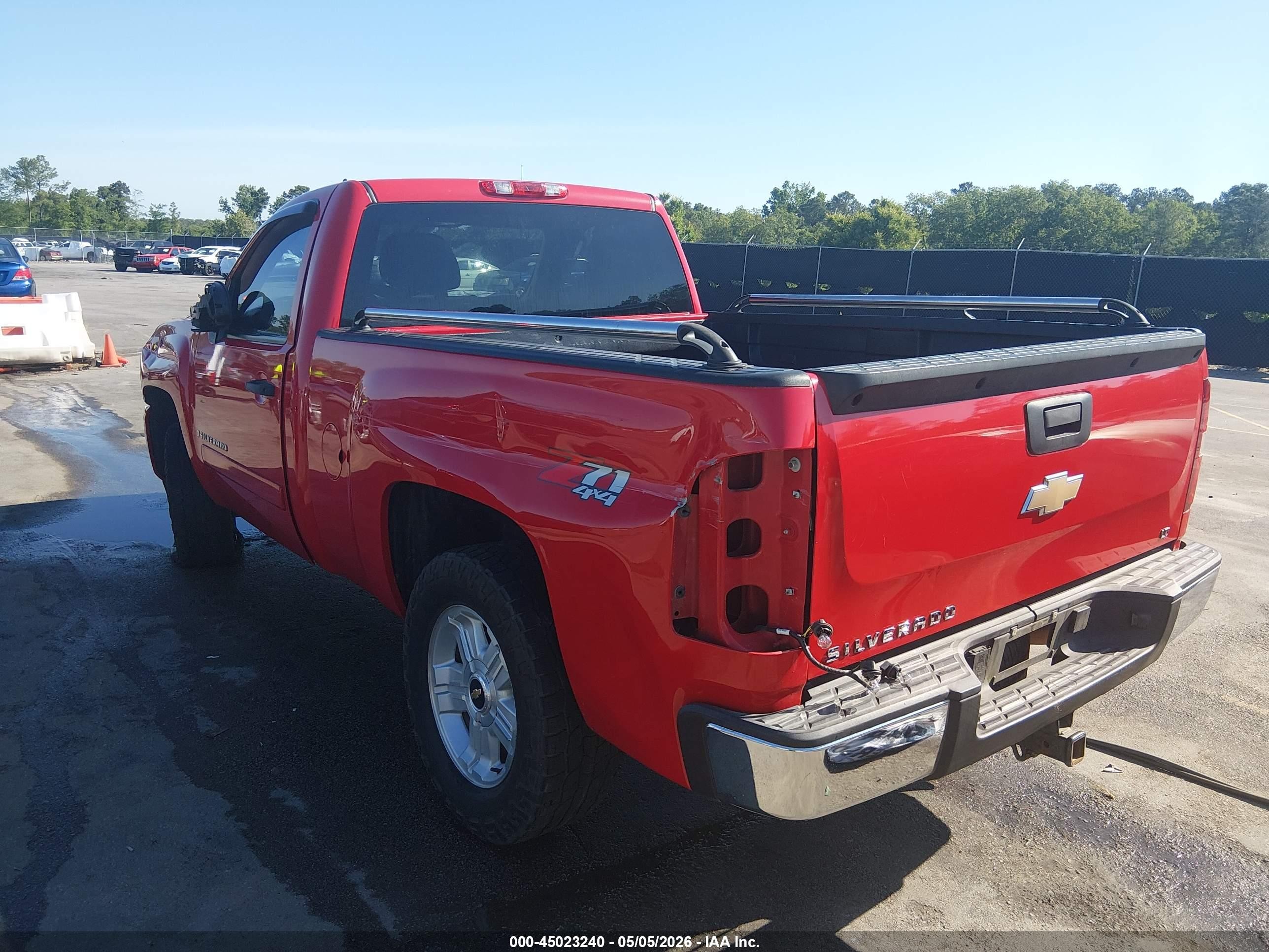 2008 Chevrolet Silverado 1500 Lt1 Красный vin: 1GCEK14J28Z251019