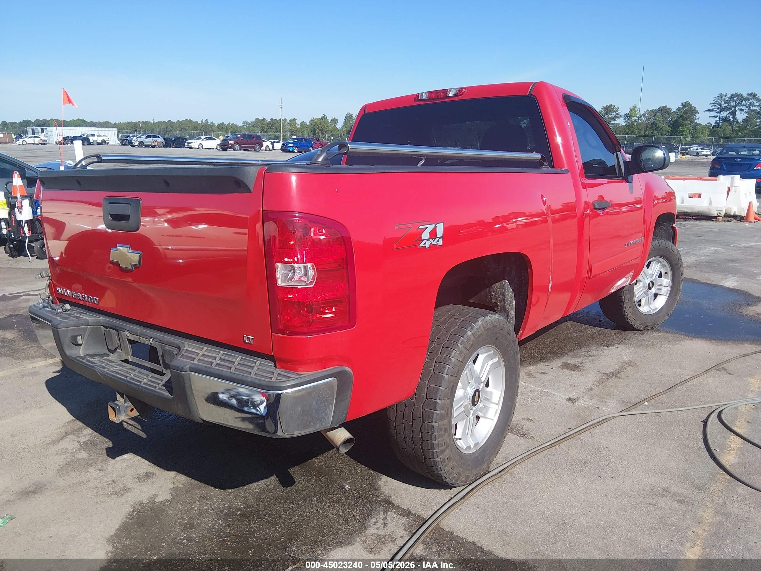 2008 Chevrolet Silverado 1500 Lt1 Красный vin: 1GCEK14J28Z251019