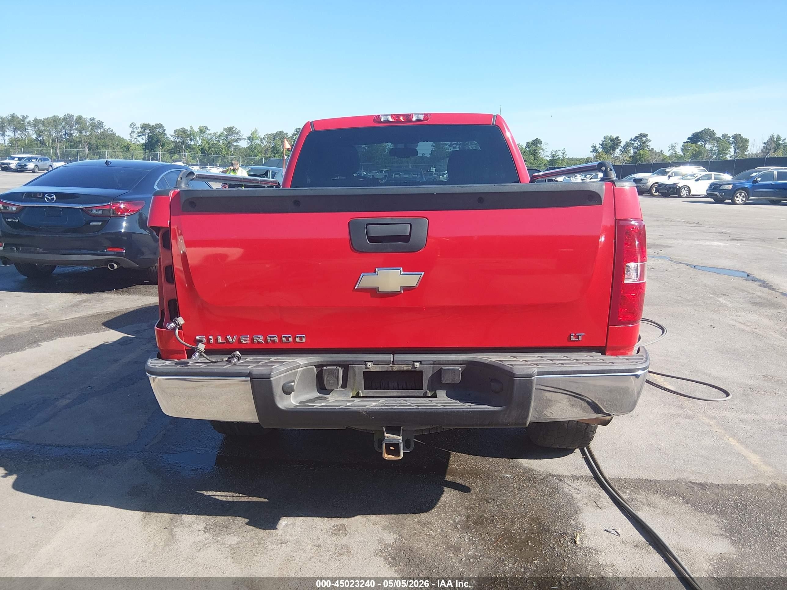 2008 Chevrolet Silverado 1500 Lt1 Красный vin: 1GCEK14J28Z251019