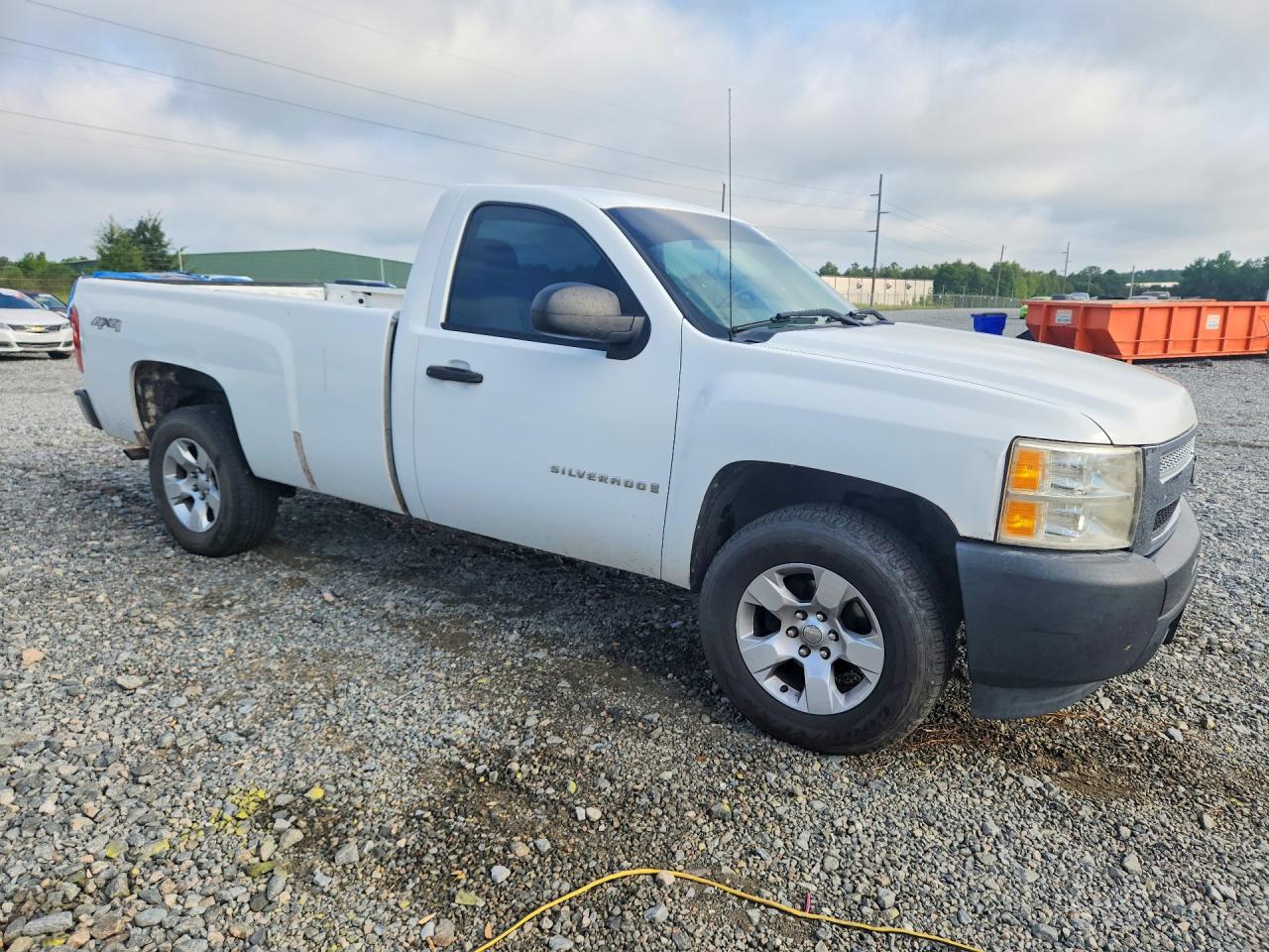 2009 Chevrolet Silverado K1500 White vin: 1GCEK14J99Z191970