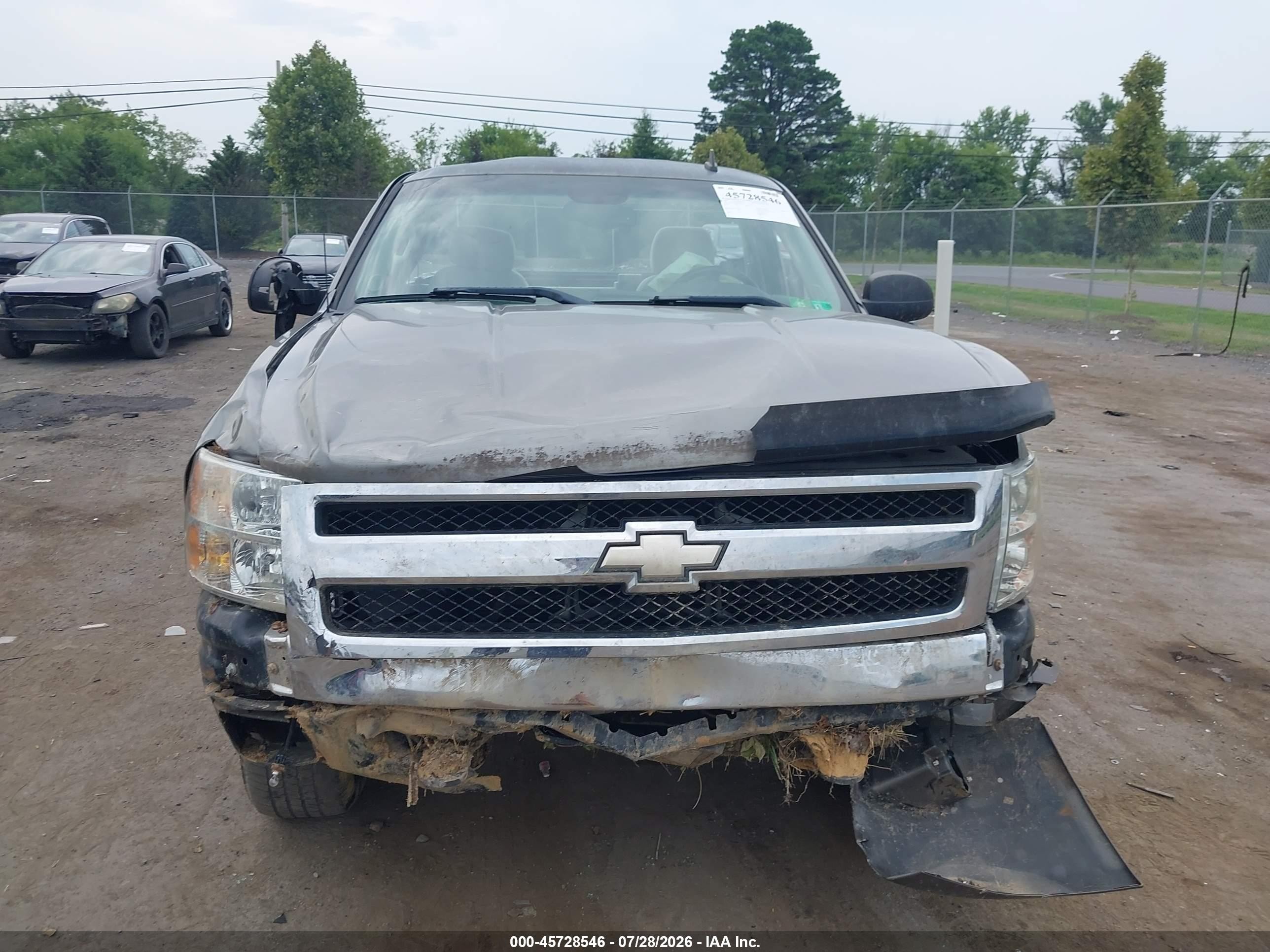 2007 Chevrolet Silverado 1500 Lt1 Gray vin: 1GCEK14JX7Z597981