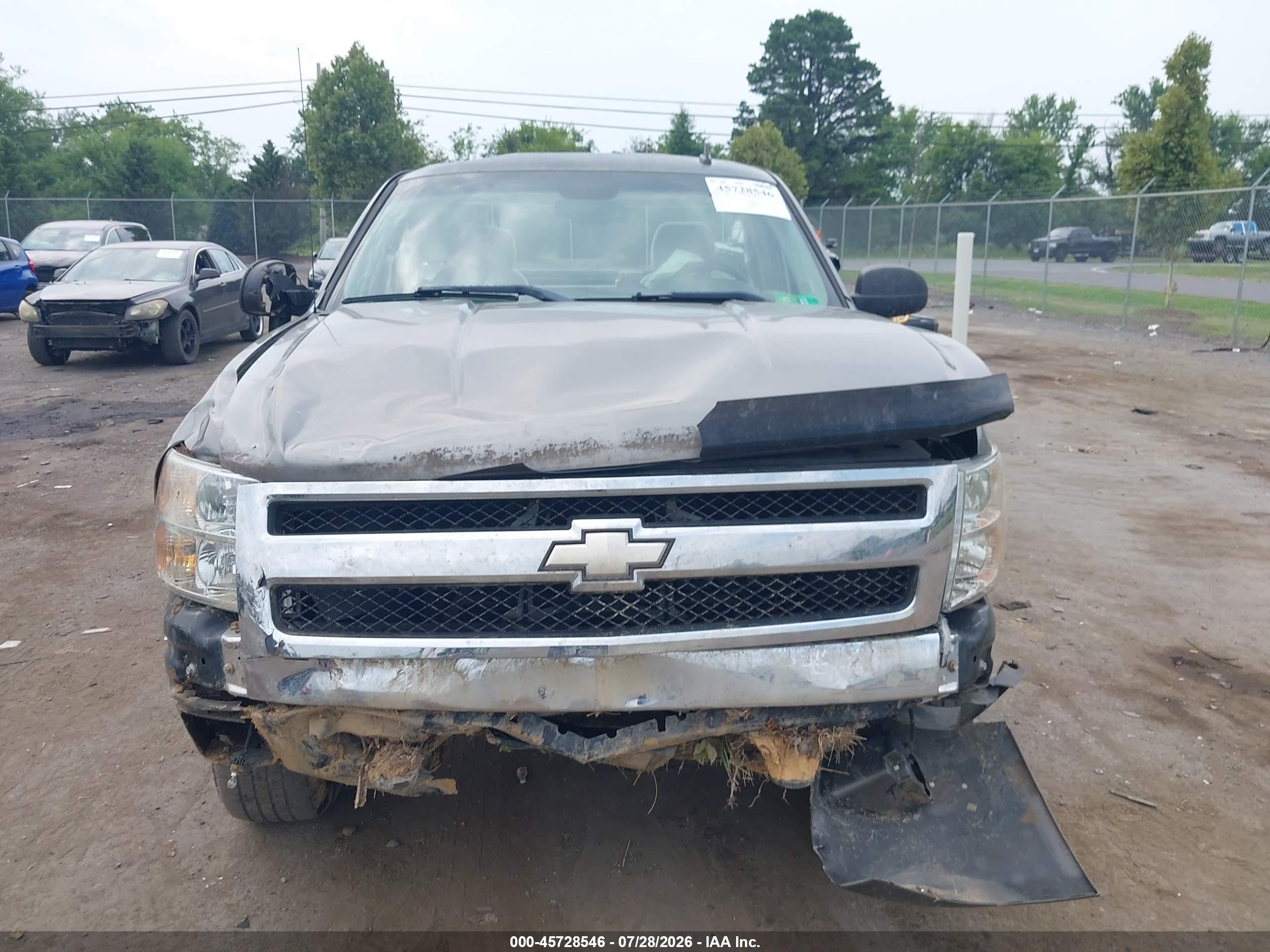 2007 Chevrolet Silverado 1500 Lt1 Gray vin: 1GCEK14JX7Z597981