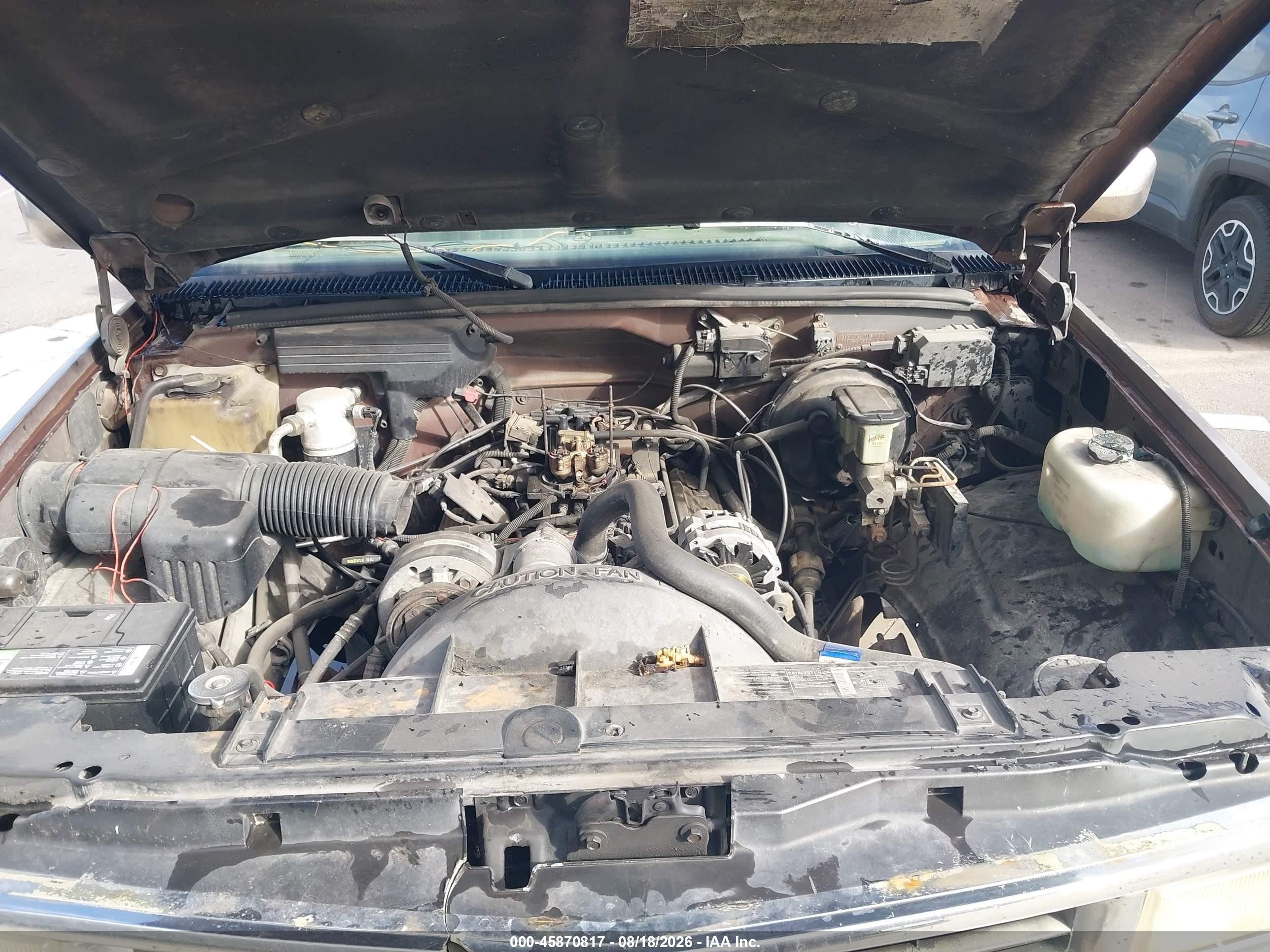 1994 Chevrolet Gmt-400 K1500 Brown vin: 1GCEK14K1RE178629