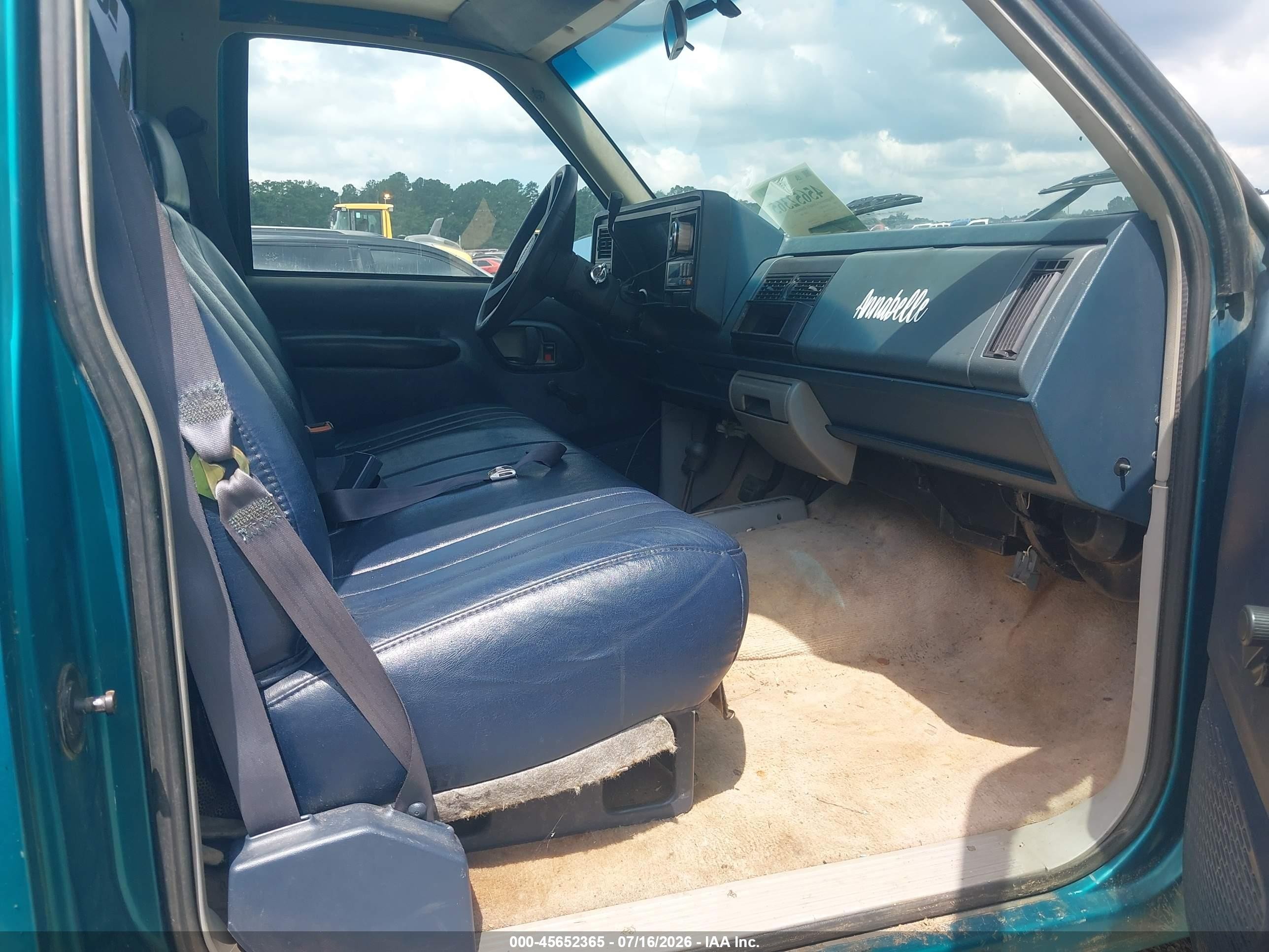1994 Chevrolet Gmt-400 K1500 Green vin: 1GCEK14K1RZ145106