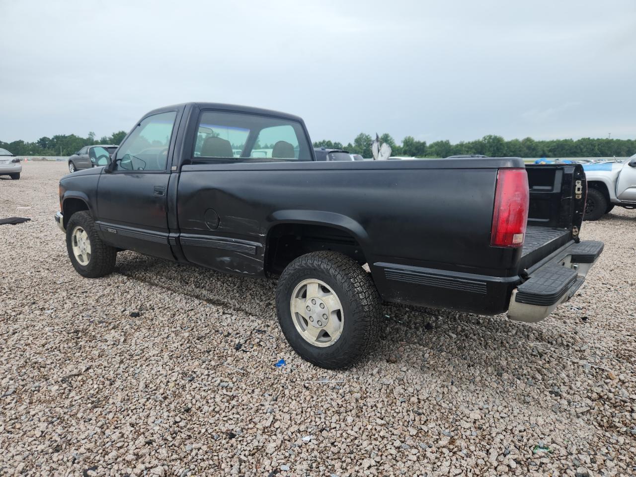 1993 Chevrolet Gmt-400 K1500 Black vin: 1GCEK14K3PZ143628