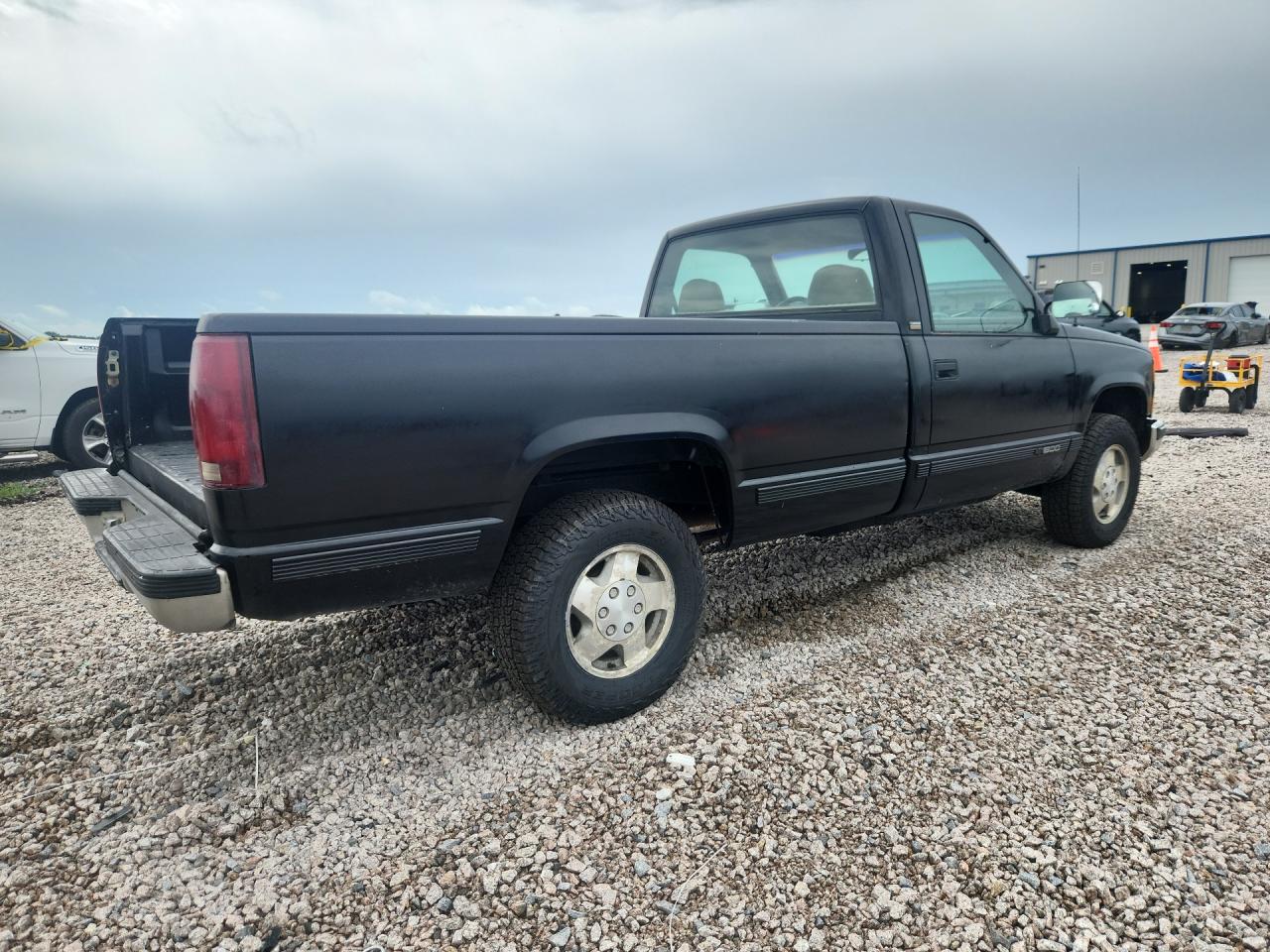 1993 Chevrolet Gmt-400 K1500 Black vin: 1GCEK14K3PZ143628