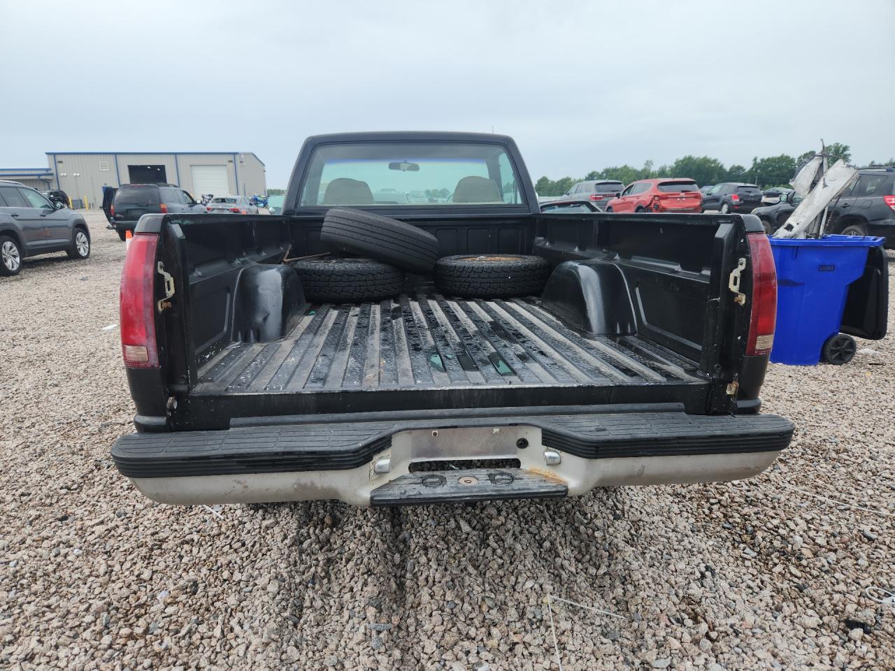 1993 Chevrolet Gmt-400 K1500 Black vin: 1GCEK14K3PZ143628