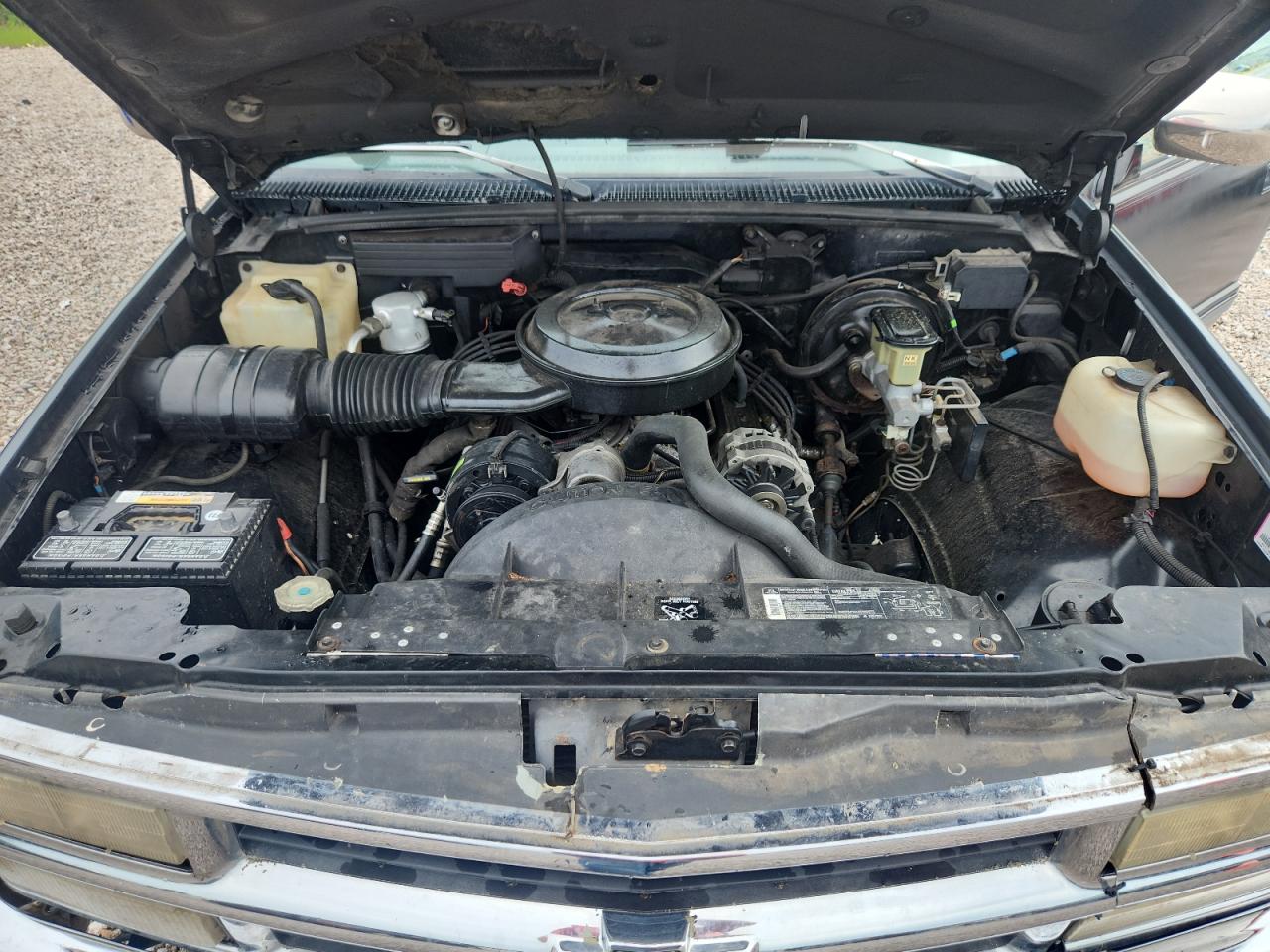 1993 Chevrolet Gmt-400 K1500 Black vin: 1GCEK14K3PZ143628