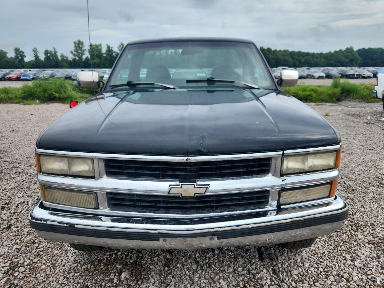 1993 Chevrolet Gmt-400 K1500 Black vin: 1GCEK14K3PZ143628