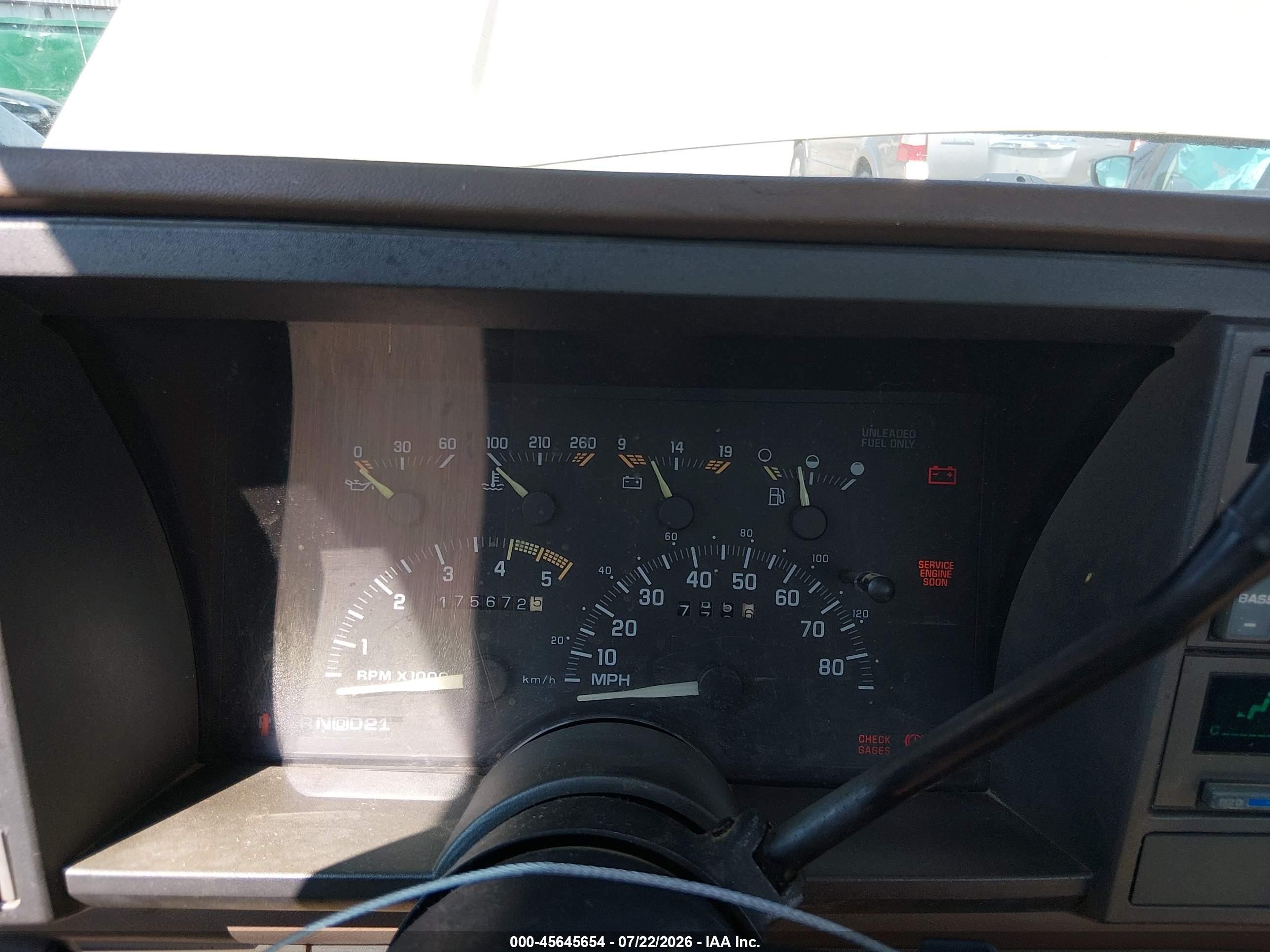 1993 Chevrolet Gmt-400 K1500 Beige vin: 1GCEK14K3PZ225312