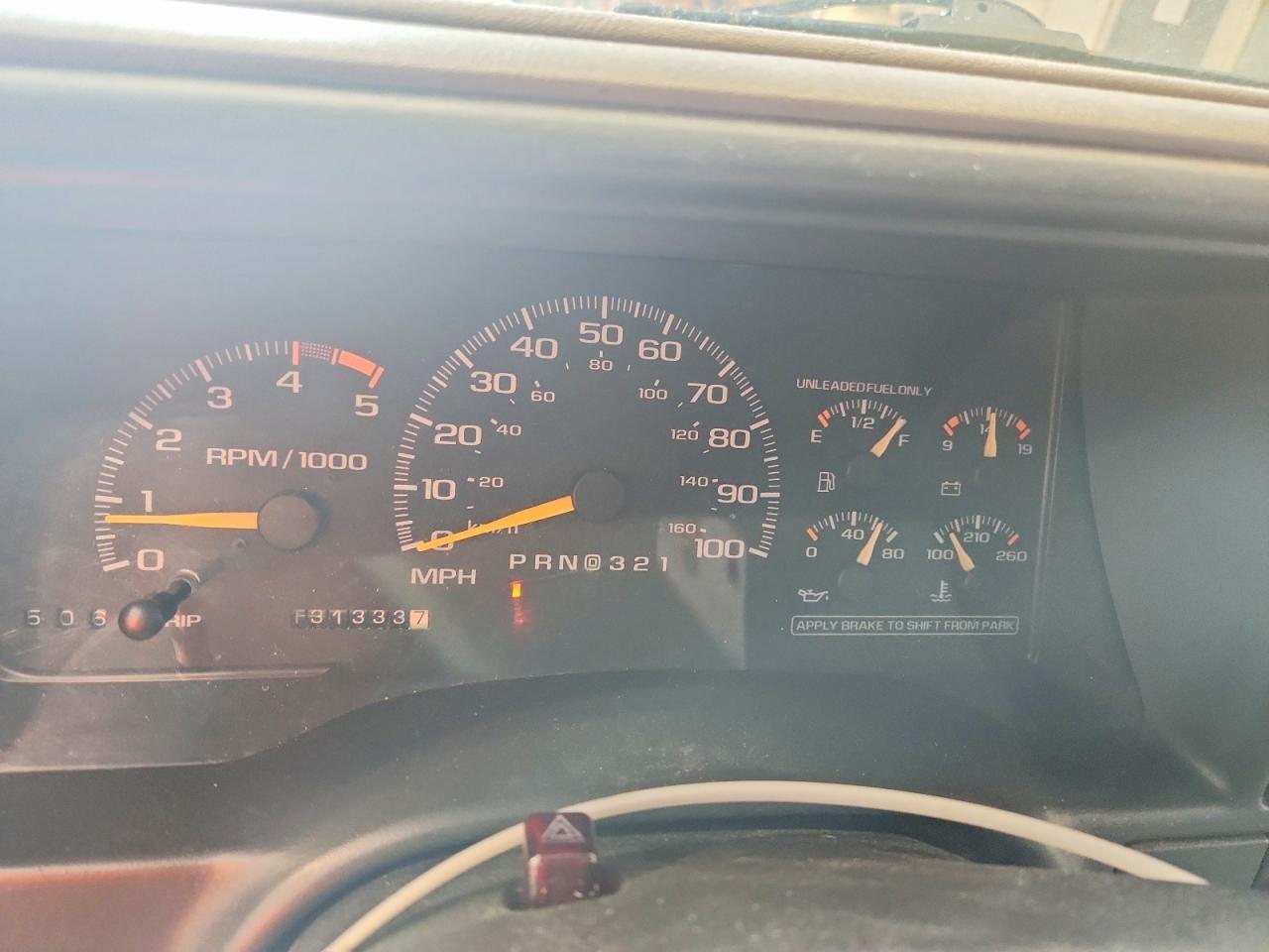 1995 Chevrolet Gmt-400 K1500 Черный vin: 1GCEK14K4SZ143596