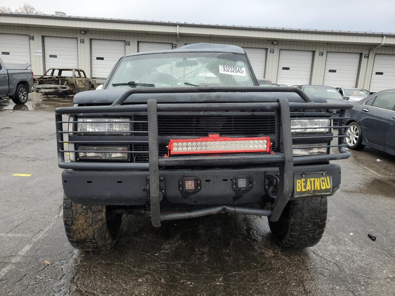 1993 Chevrolet Gmt-400 K1500 Black vin: 1GCEK14K5PZ205630
