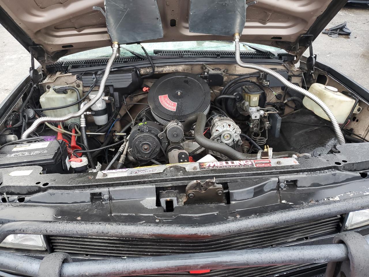 1993 Chevrolet Gmt-400 K1500 Black vin: 1GCEK14K5PZ205630