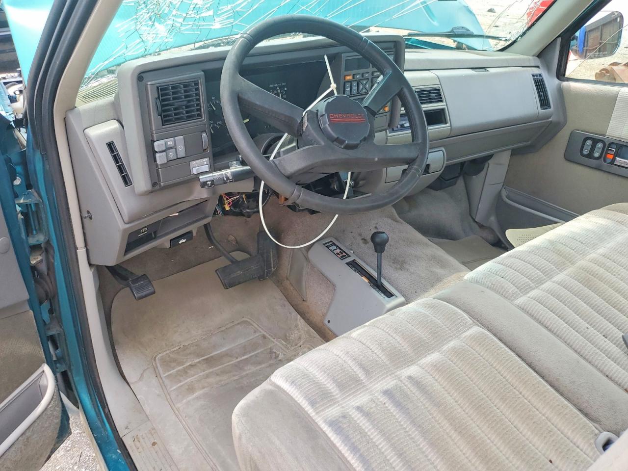 1994 Chevrolet Gmt-400 K1500 Turquoise vin: 1GCEK14K6RZ217109