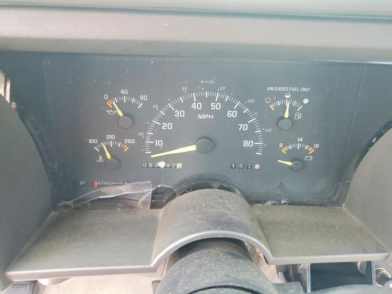 1994 Chevrolet Gmt-400 K1500 Turquoise vin: 1GCEK14K6RZ217109