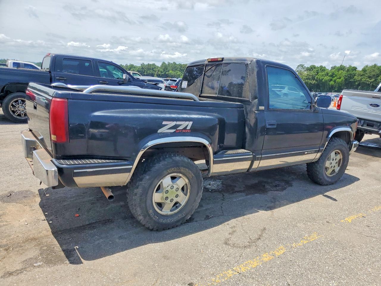 1994 Chevrolet Gmt-400 K1500 Black vin: 1GCEK14K6RZ244259