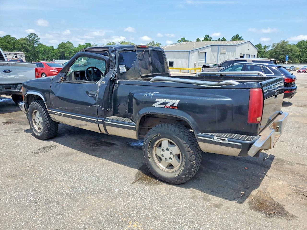 1994 Chevrolet Gmt-400 K1500 Black vin: 1GCEK14K6RZ244259