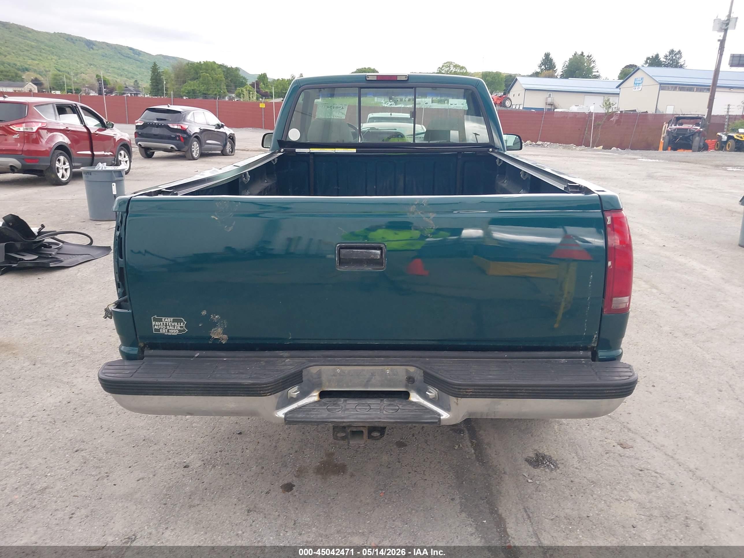1995 Chevrolet Gmt-400 K1500 Green vin: 1GCEK14K6SE241827