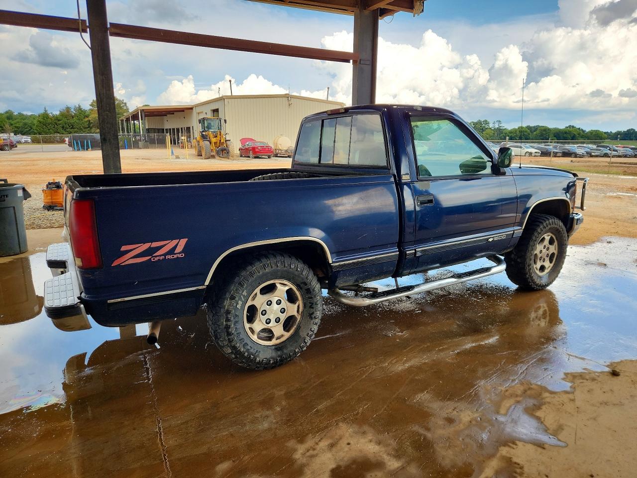 1994 Chevrolet Gmt-400 K1500 Blue vin: 1GCEK14K7RZ205647