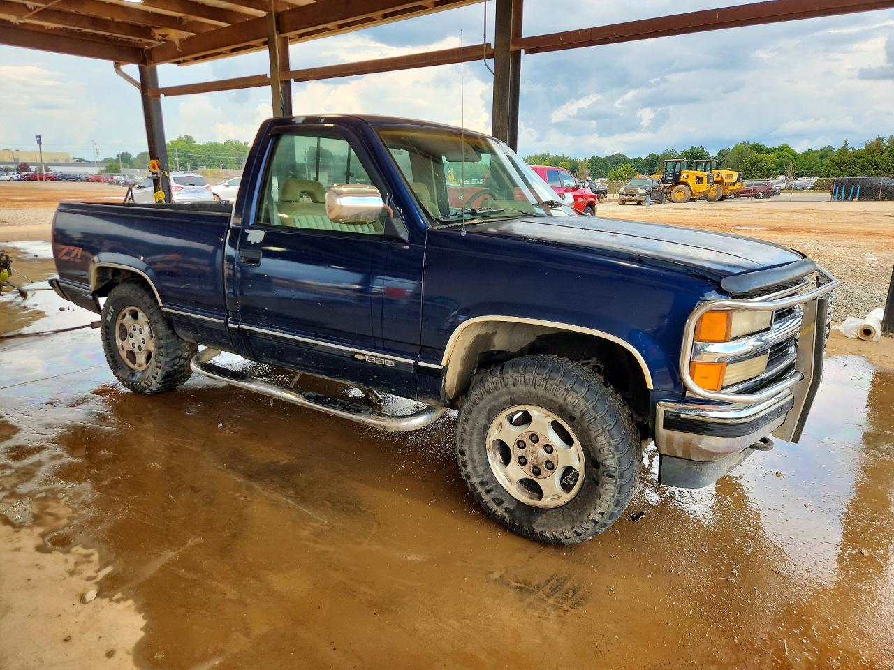 1994 Chevrolet Gmt-400 K1500 Blue vin: 1GCEK14K7RZ205647