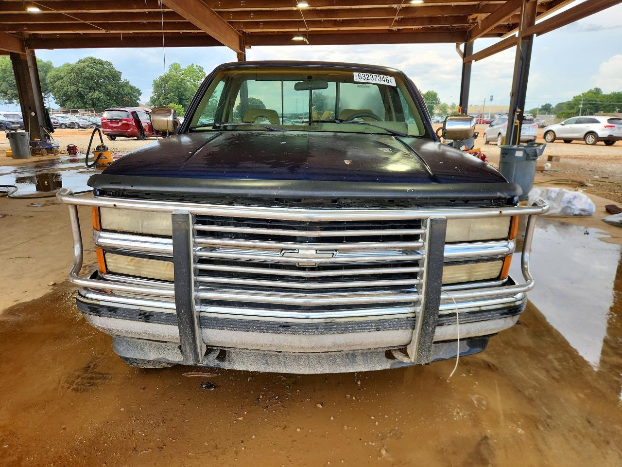 1994 Chevrolet Gmt-400 K1500 Blue vin: 1GCEK14K7RZ205647