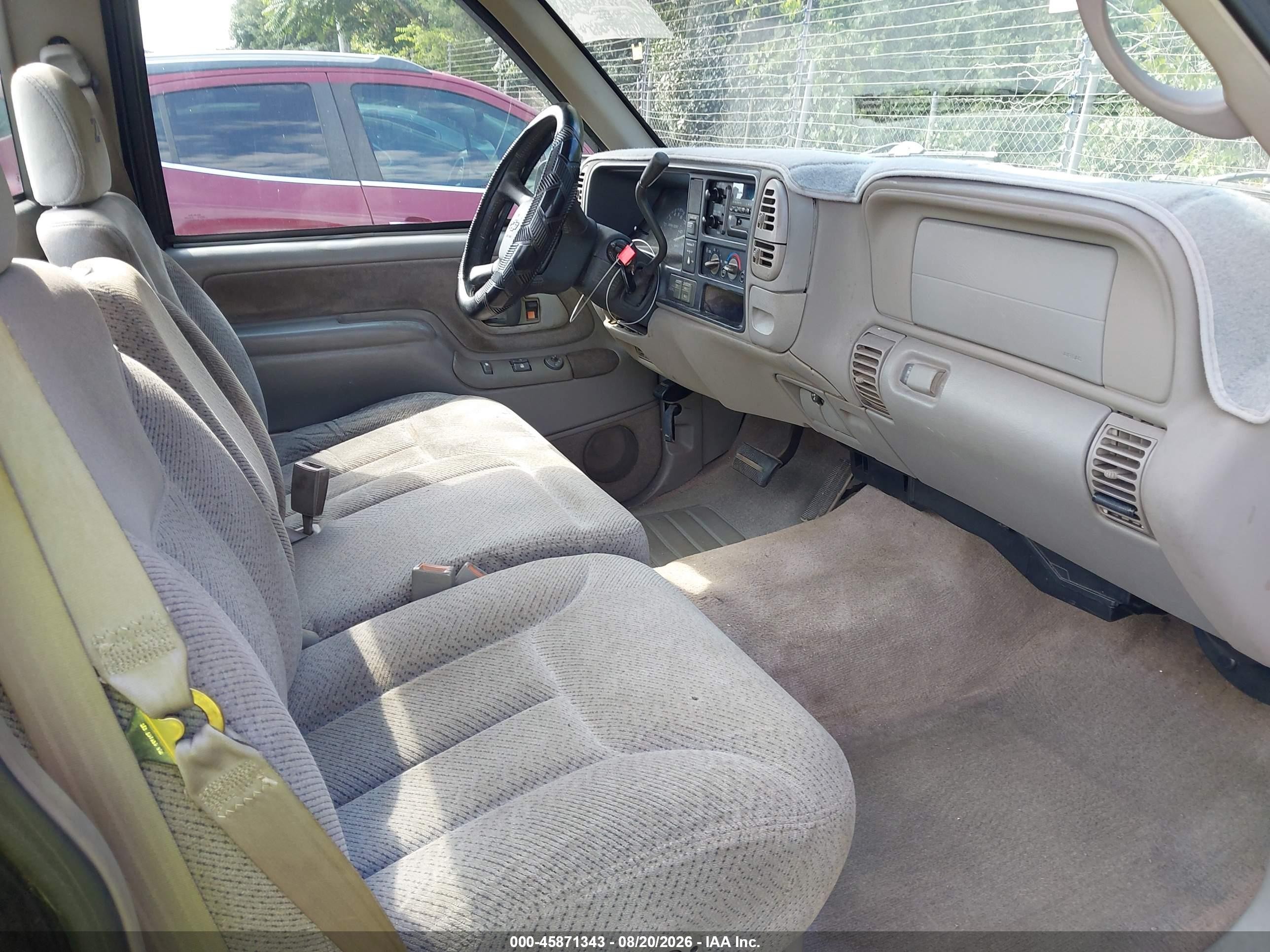 1998 Chevrolet C/k 1500 Fleetside Black vin: 1GCEK14R0WZ117368