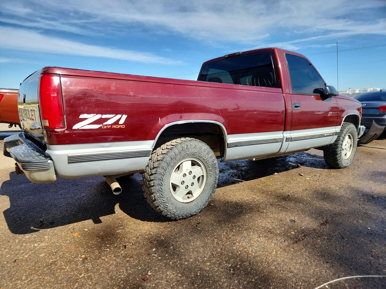 1997 Chevrolet Gmt-400 K1500 Бордовый vin: 1GCEK14R1VZ180140