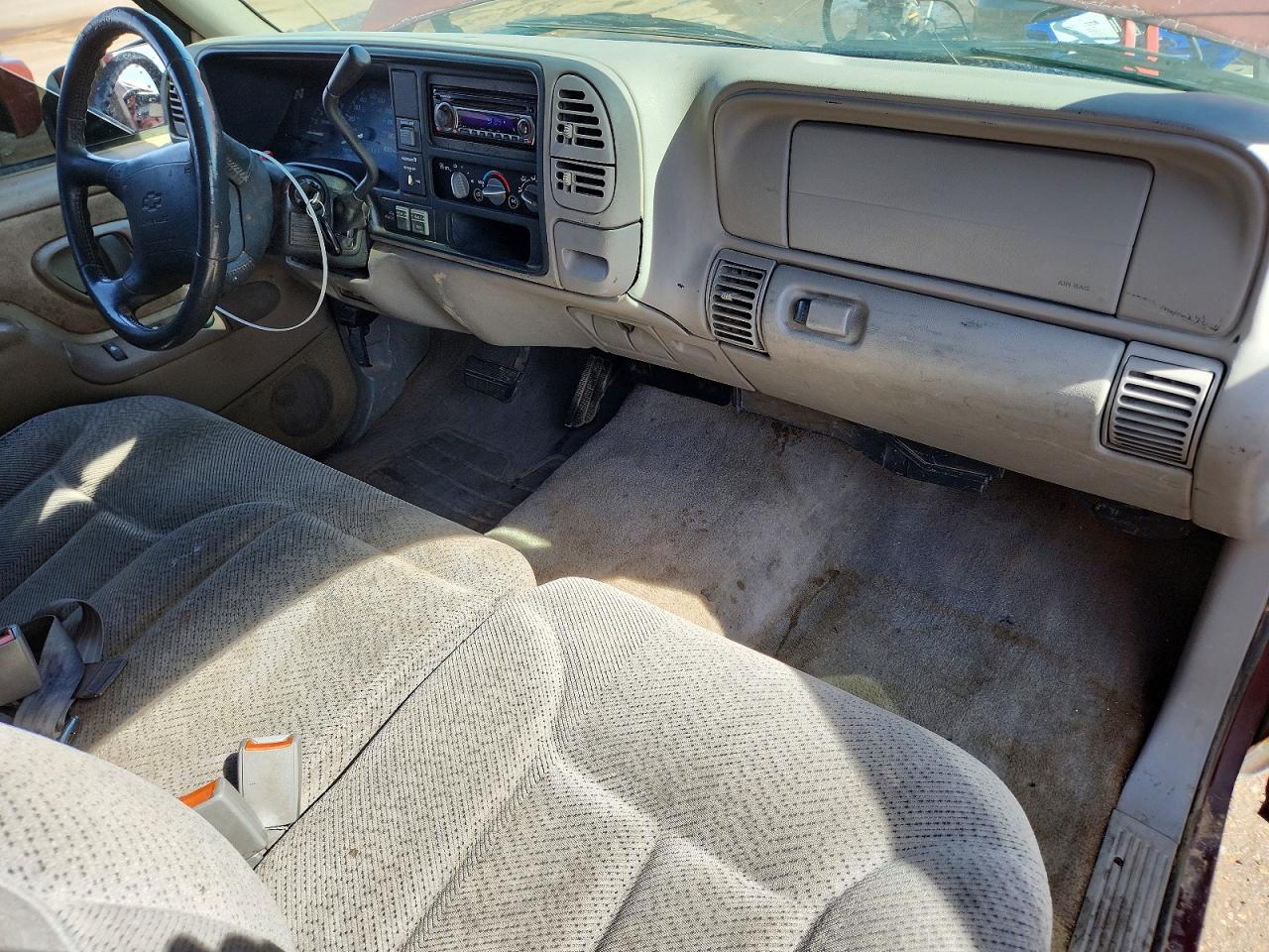1997 Chevrolet Gmt-400 K1500 Бордовый vin: 1GCEK14R1VZ180140
