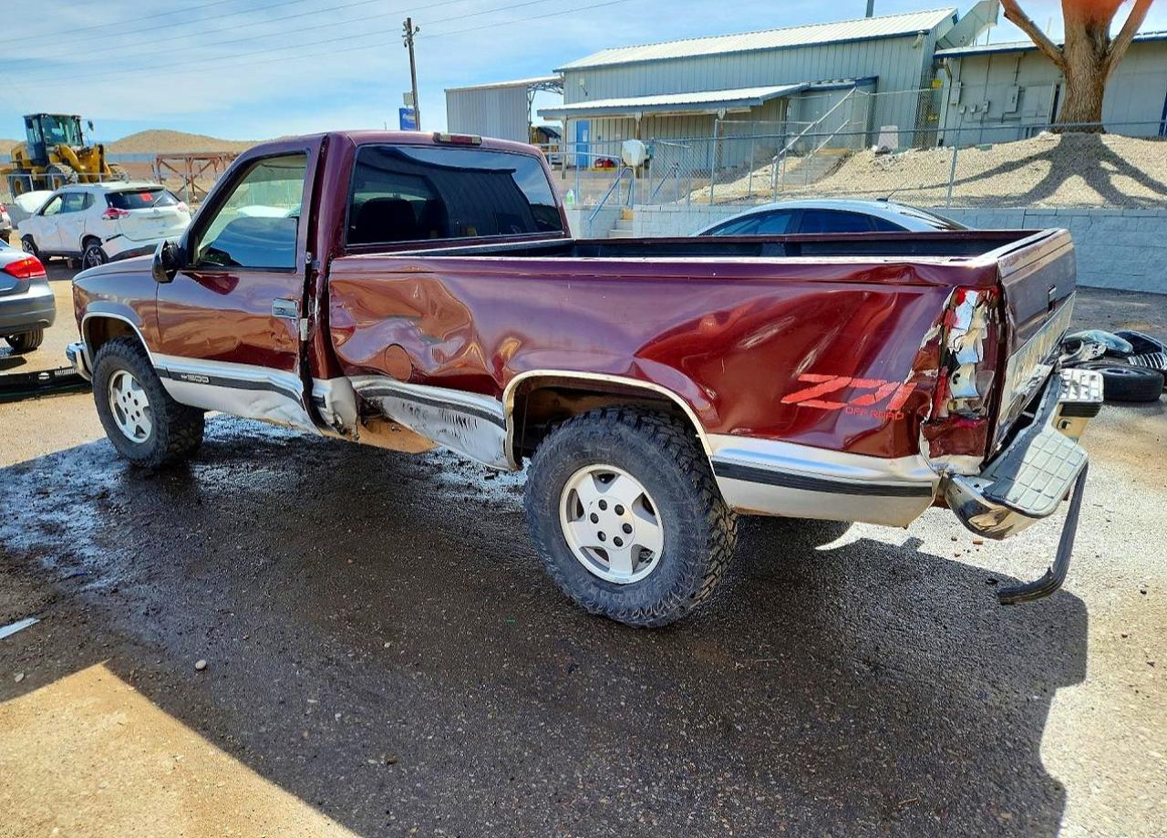 1997 Chevrolet Gmt-400 K1500 Бордовый vin: 1GCEK14R1VZ180140
