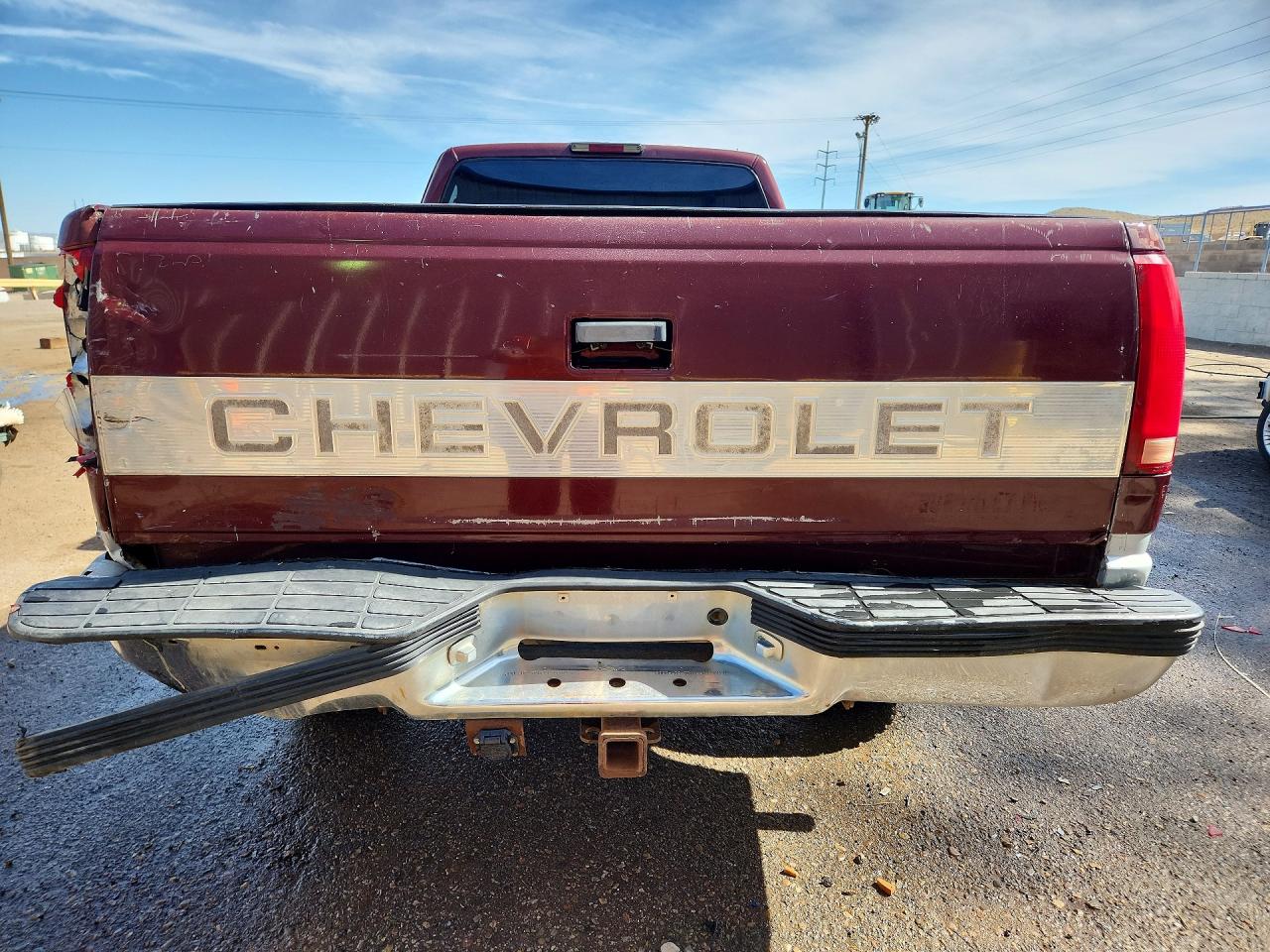 1997 Chevrolet Gmt-400 K1500 Бордовый vin: 1GCEK14R1VZ180140