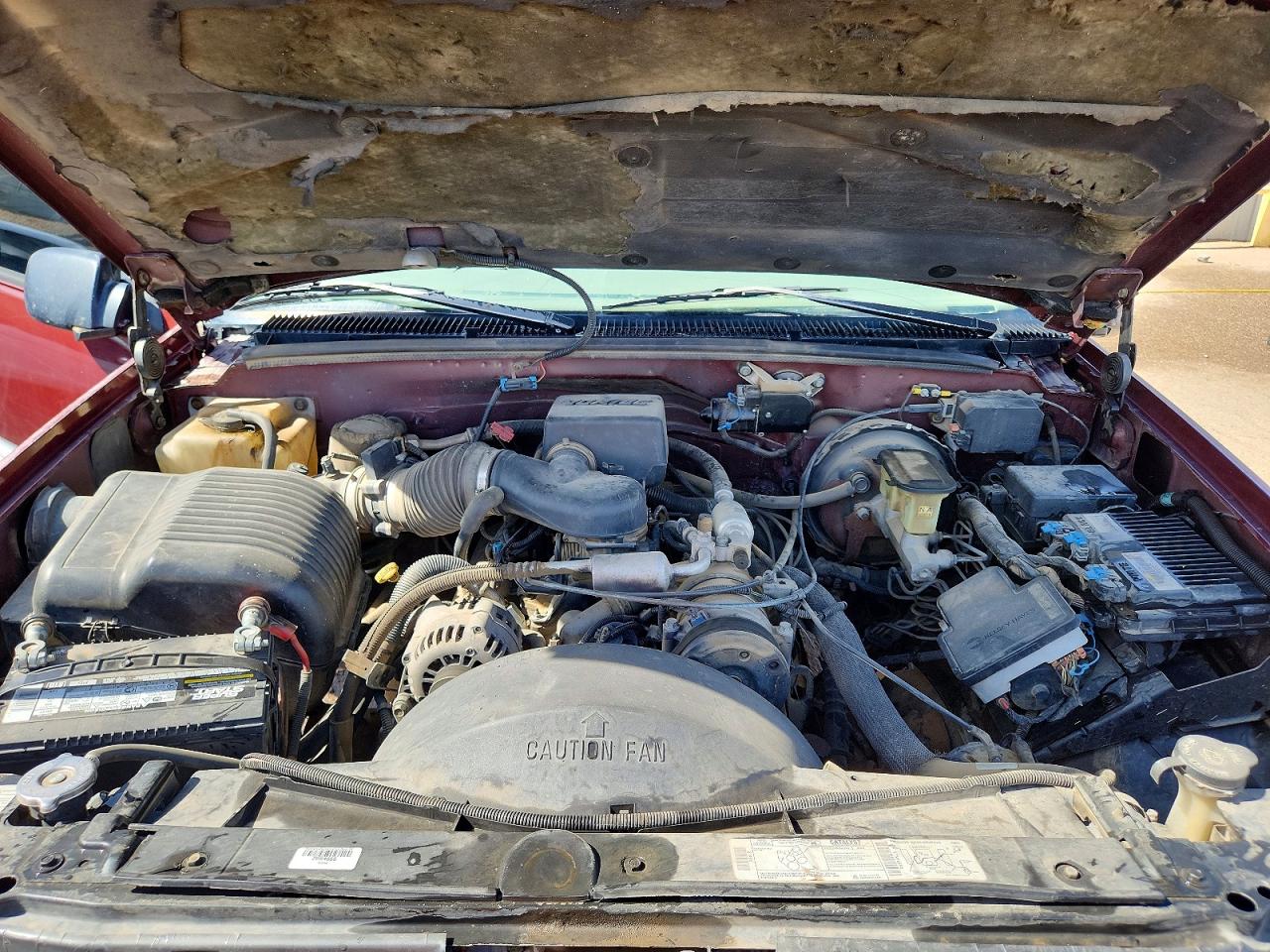 1997 Chevrolet Gmt-400 K1500 Бордовый vin: 1GCEK14R1VZ180140
