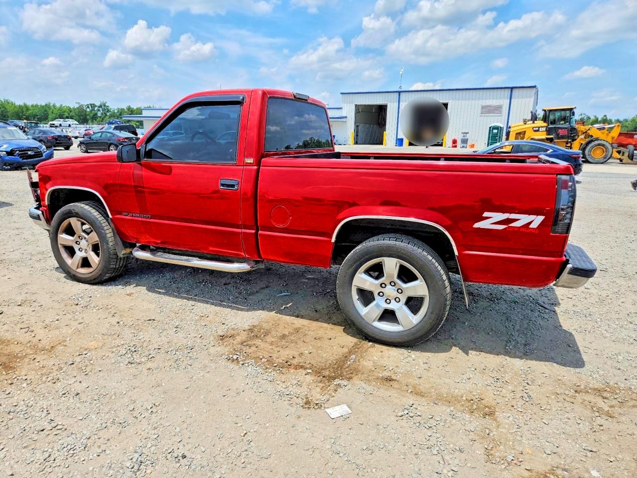 1998 Chevrolet Gmt-400 K1500 Red vin: 1GCEK14R2WZ116108