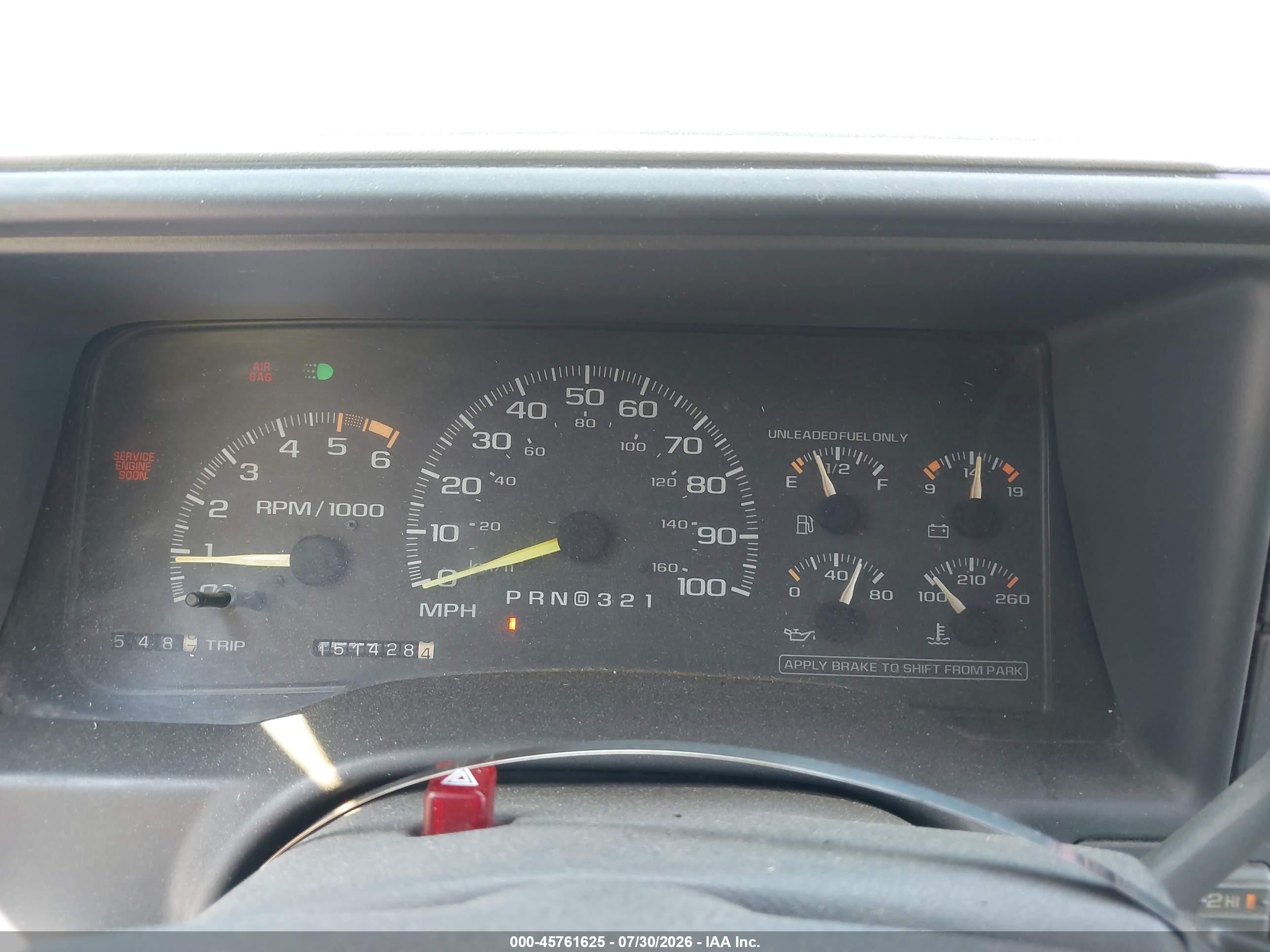 1996 Chevrolet Gmt-400 K1500 Black vin: 1GCEK14R3TE267199
