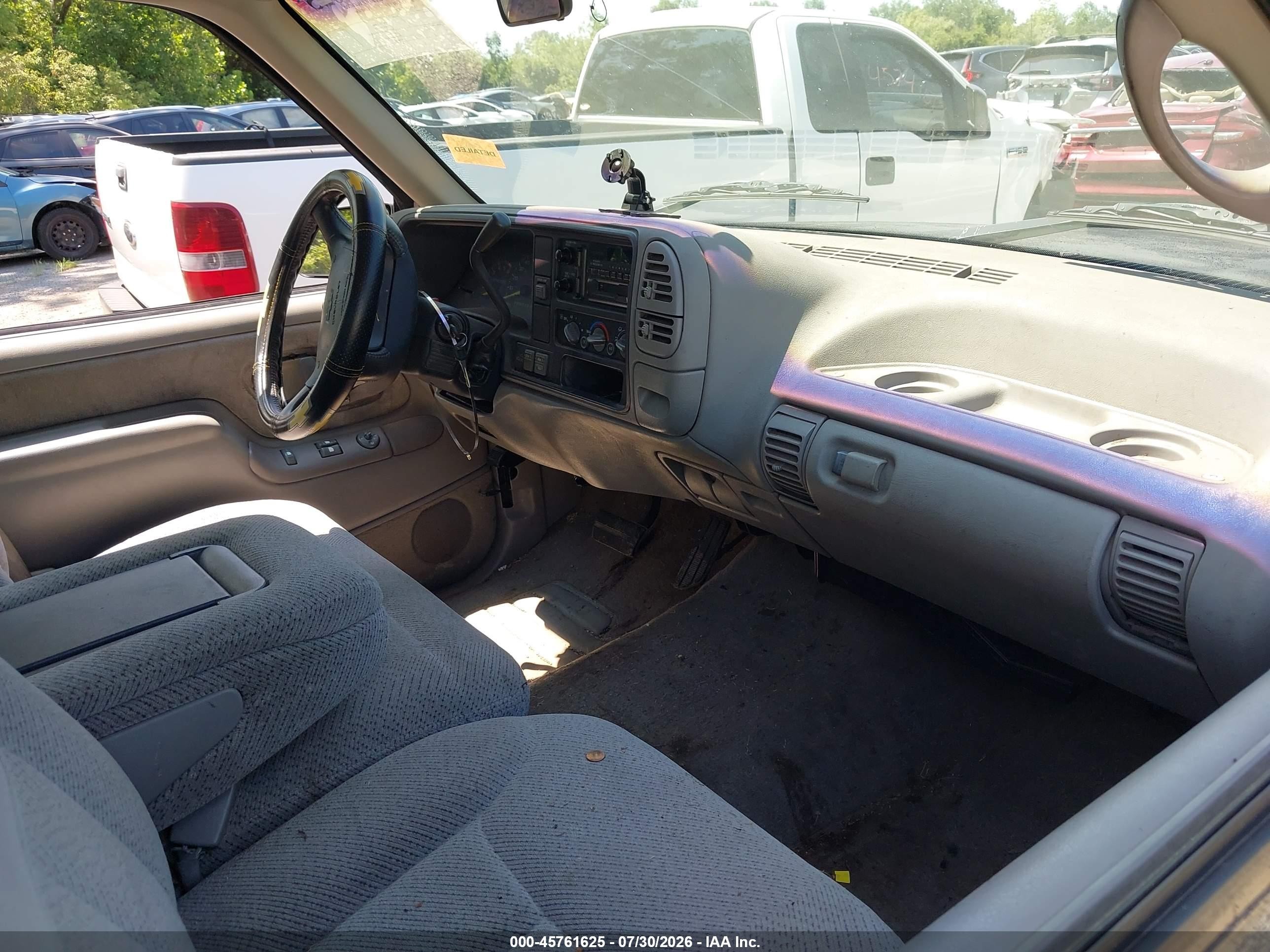 1996 Chevrolet Gmt-400 K1500 Black vin: 1GCEK14R3TE267199