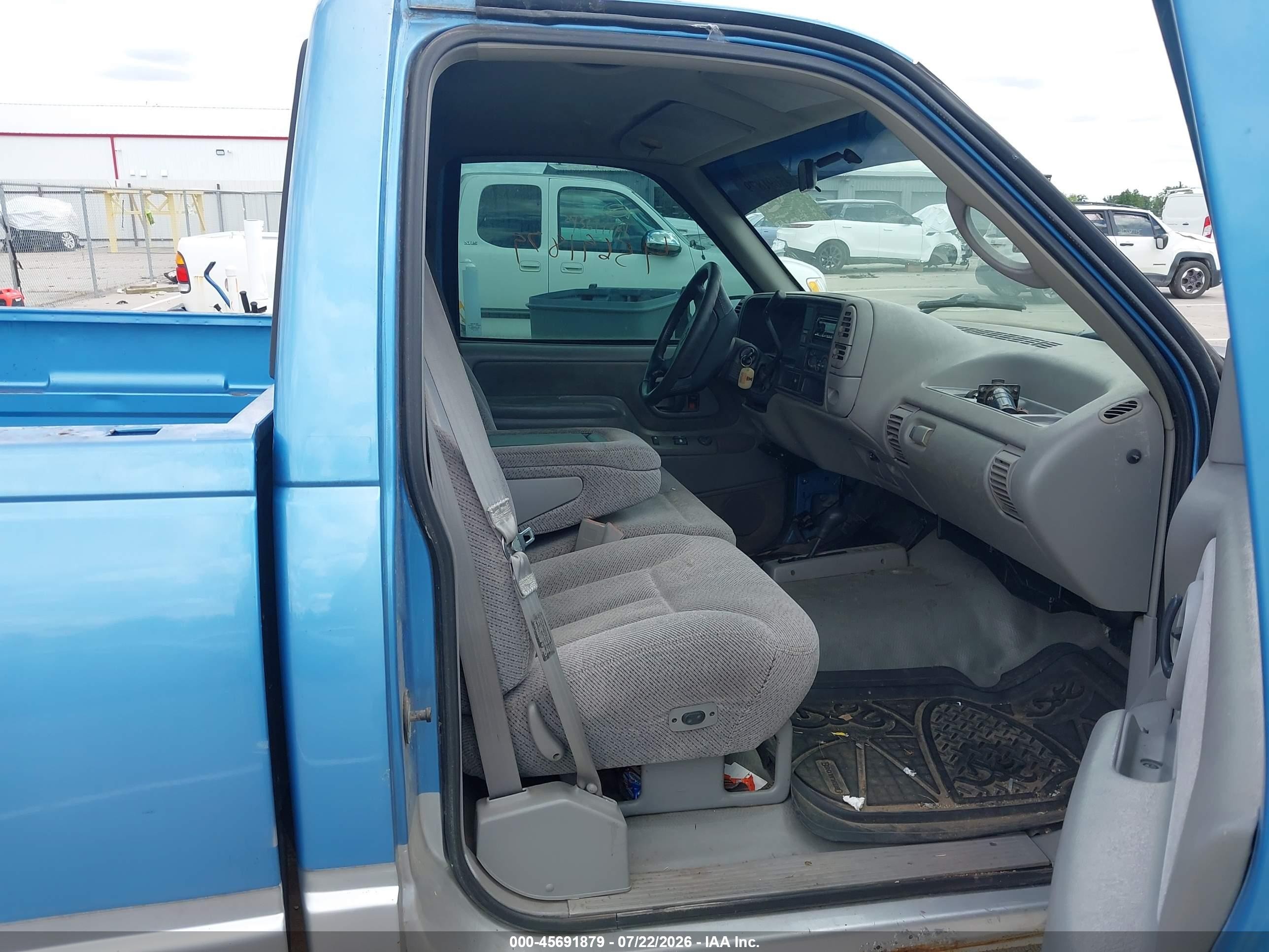 1996 Chevrolet Gmt-400 K1500 Синий vin: 1GCEK14R3TZ135830