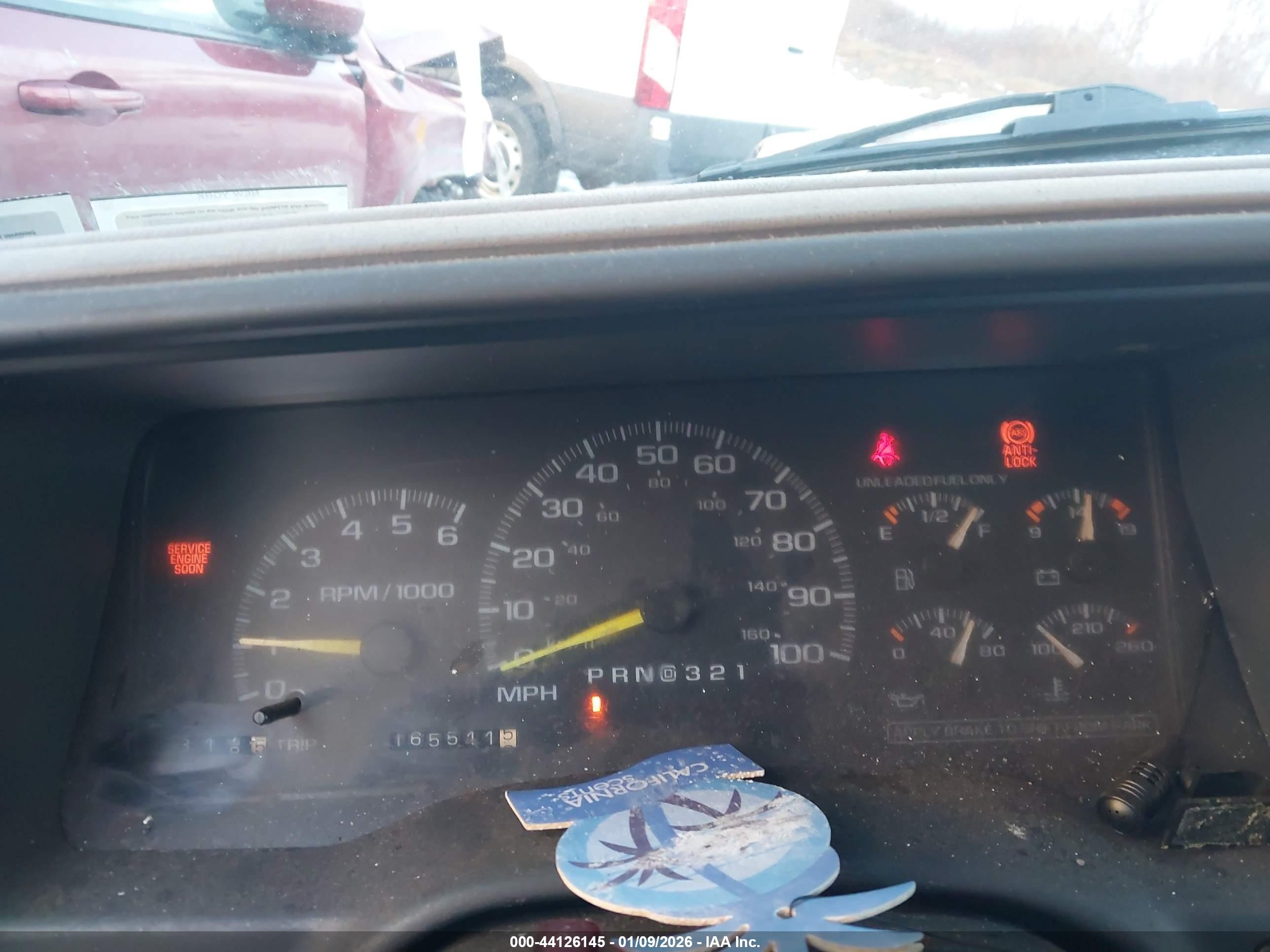1997 Chevrolet K1500 Fleetside Black vin: 1GCEK14R7VZ220768