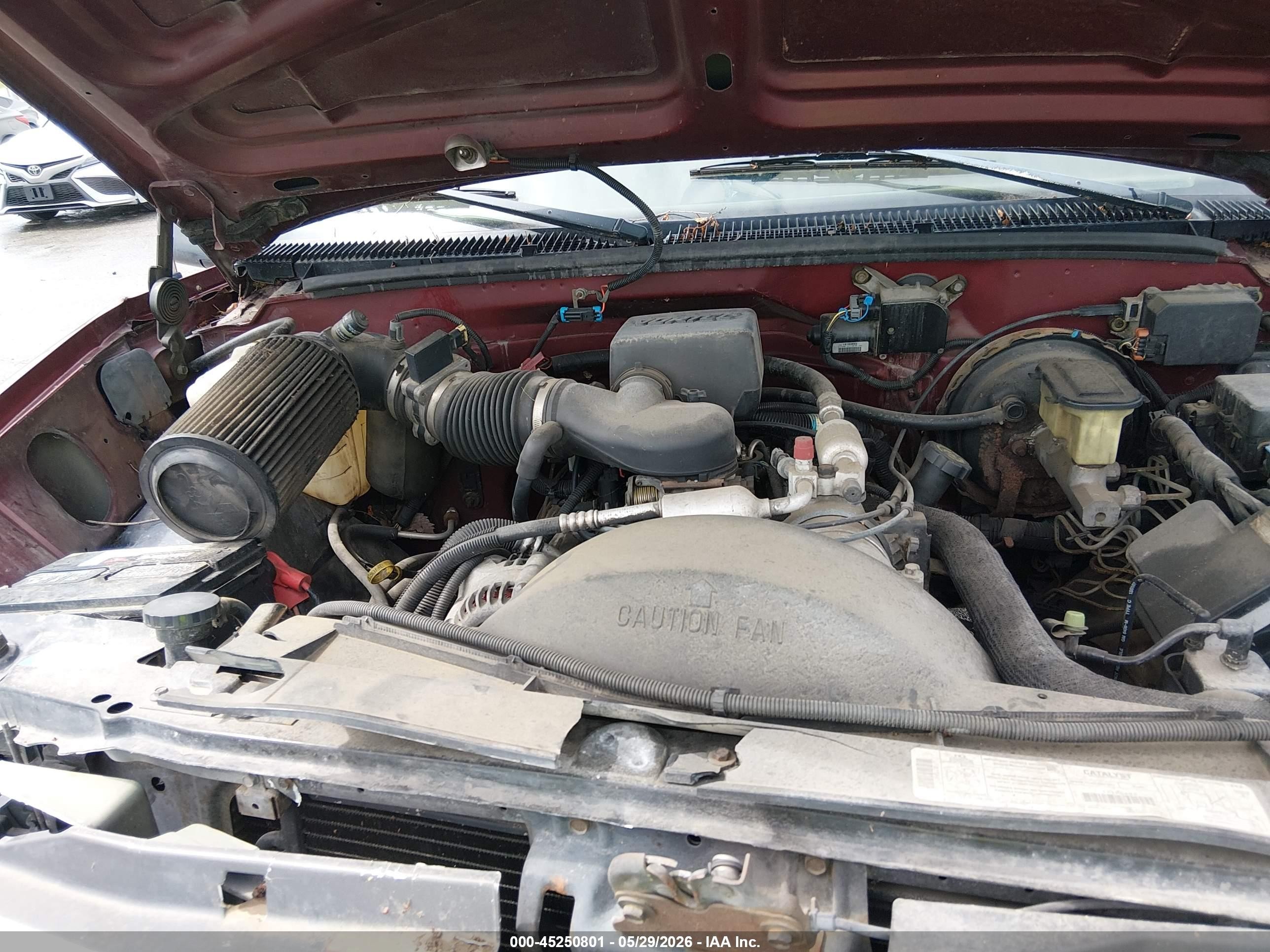 1998 Chevrolet K1500 Fleetside/sportside Red vin: 1GCEK14R8WE172321