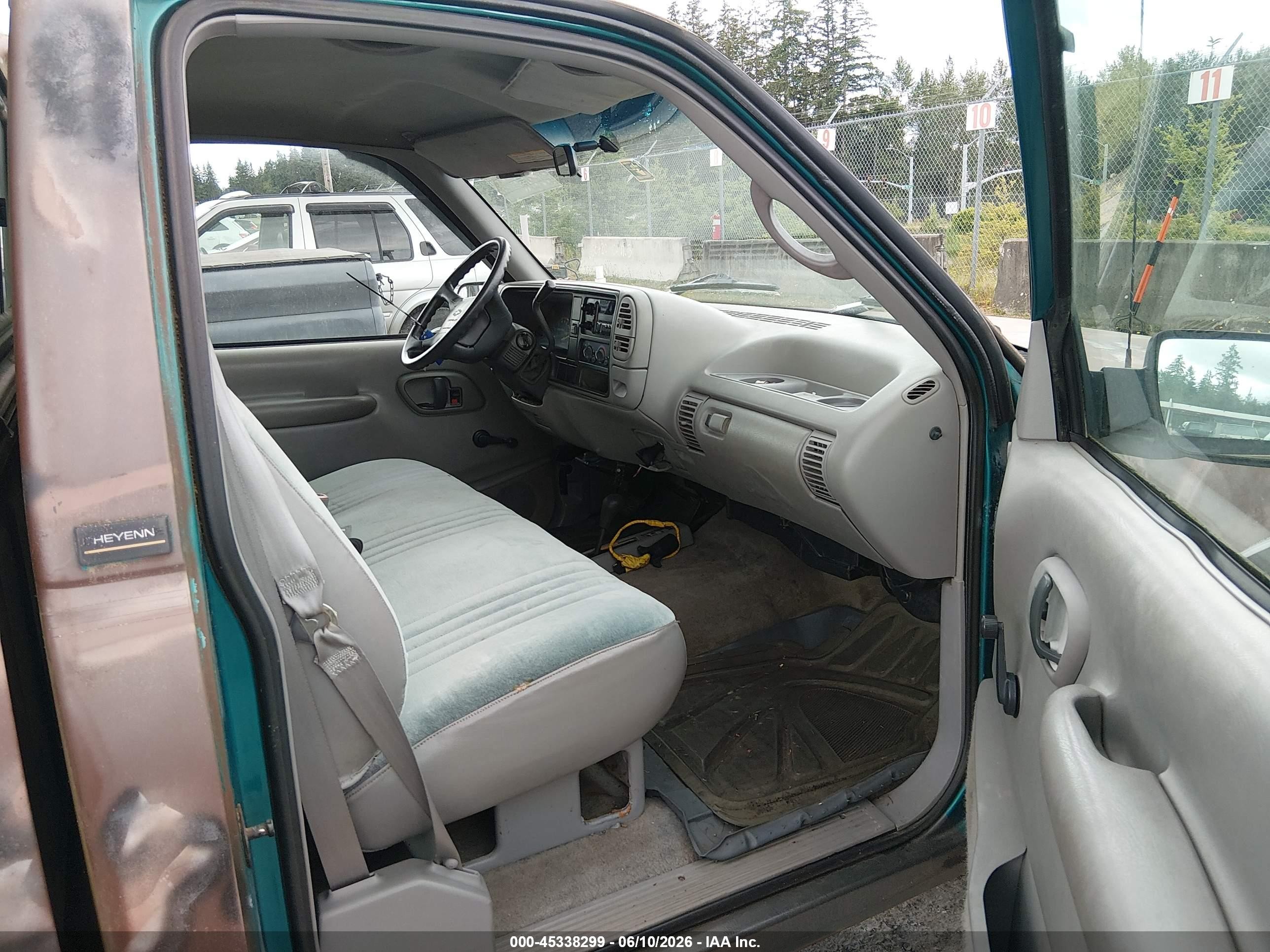 1996 Chevrolet Gmt-400 K1500 Brown vin: 1GCEK14RXTZ137154
