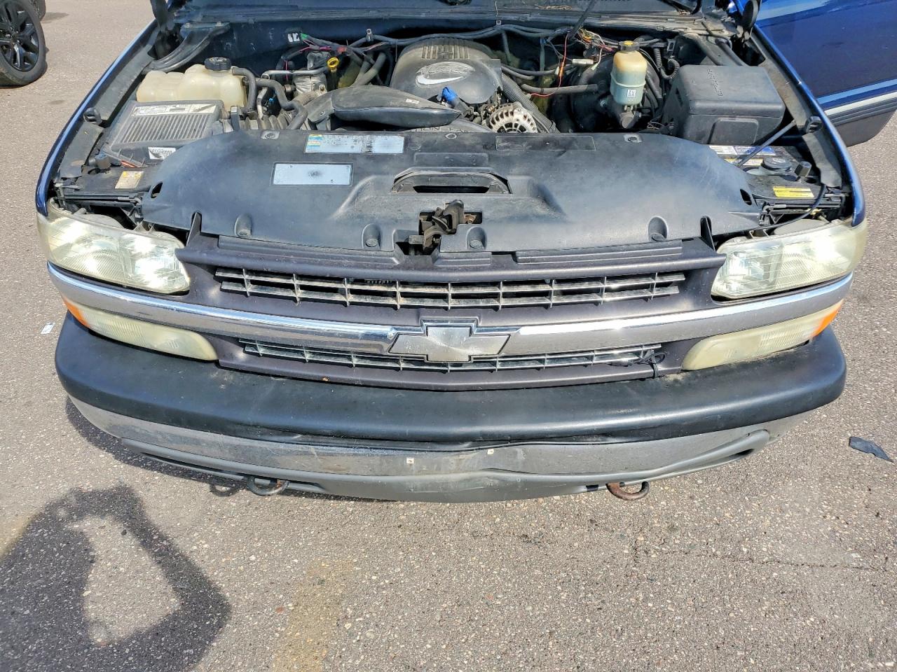 2002 Chevrolet Silverado K1500 Blue vin: 1GCEK14T02Z205844