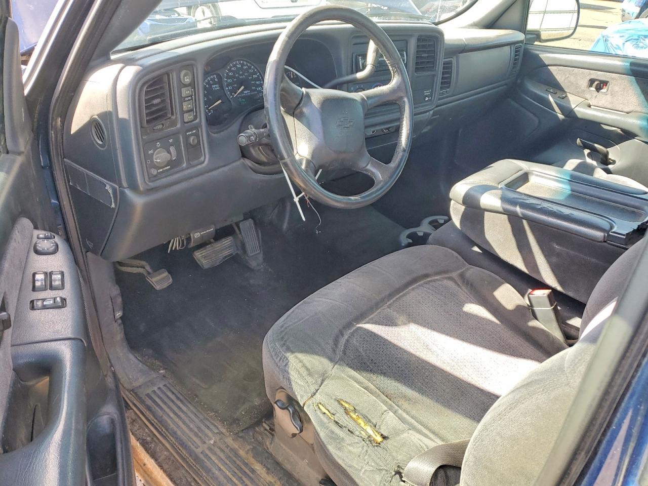 2002 Chevrolet Silverado K1500 Blue vin: 1GCEK14T02Z205844