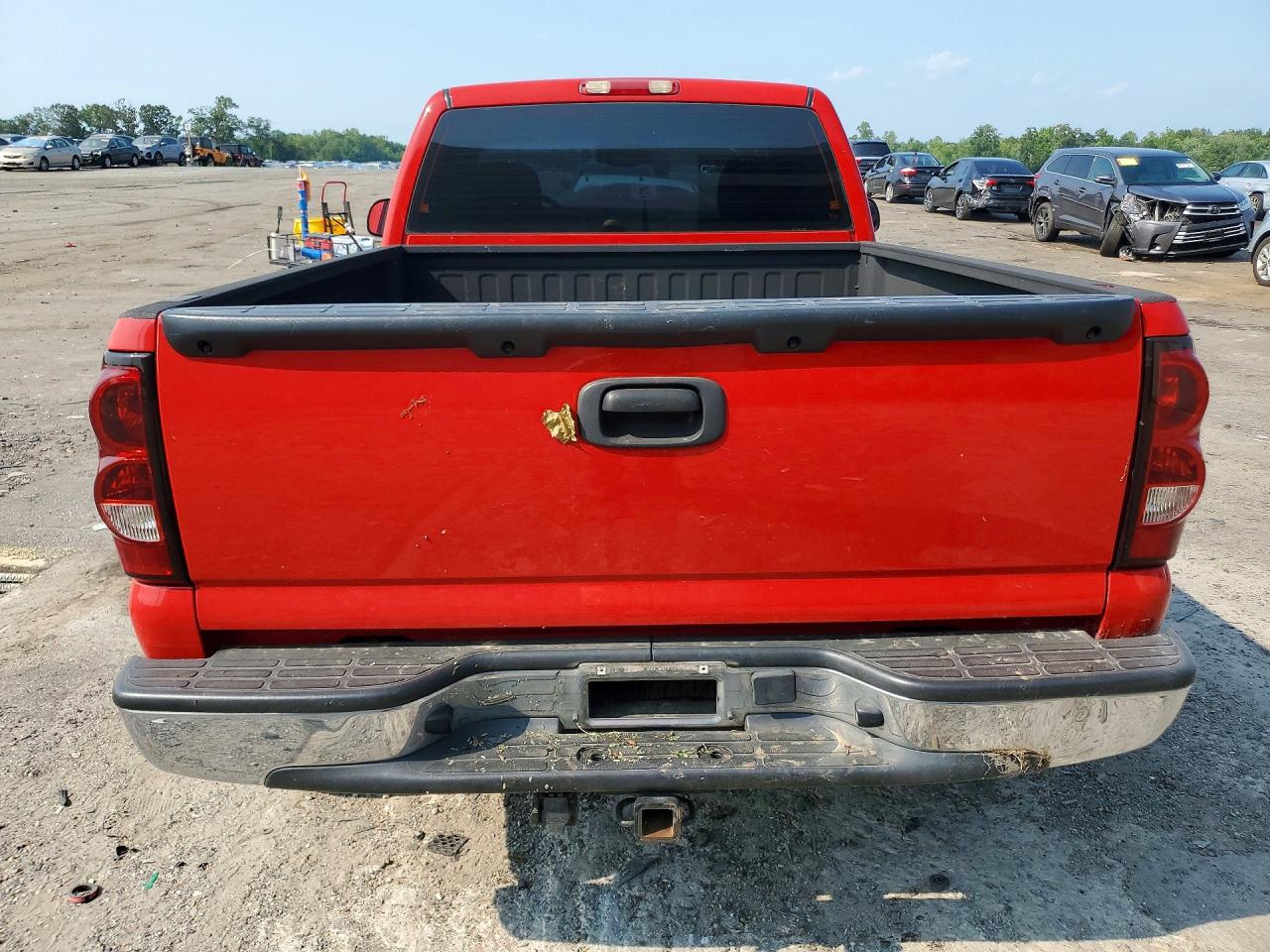 2003 Chevrolet Silverado K1500 Red vin: 1GCEK14T03Z109164