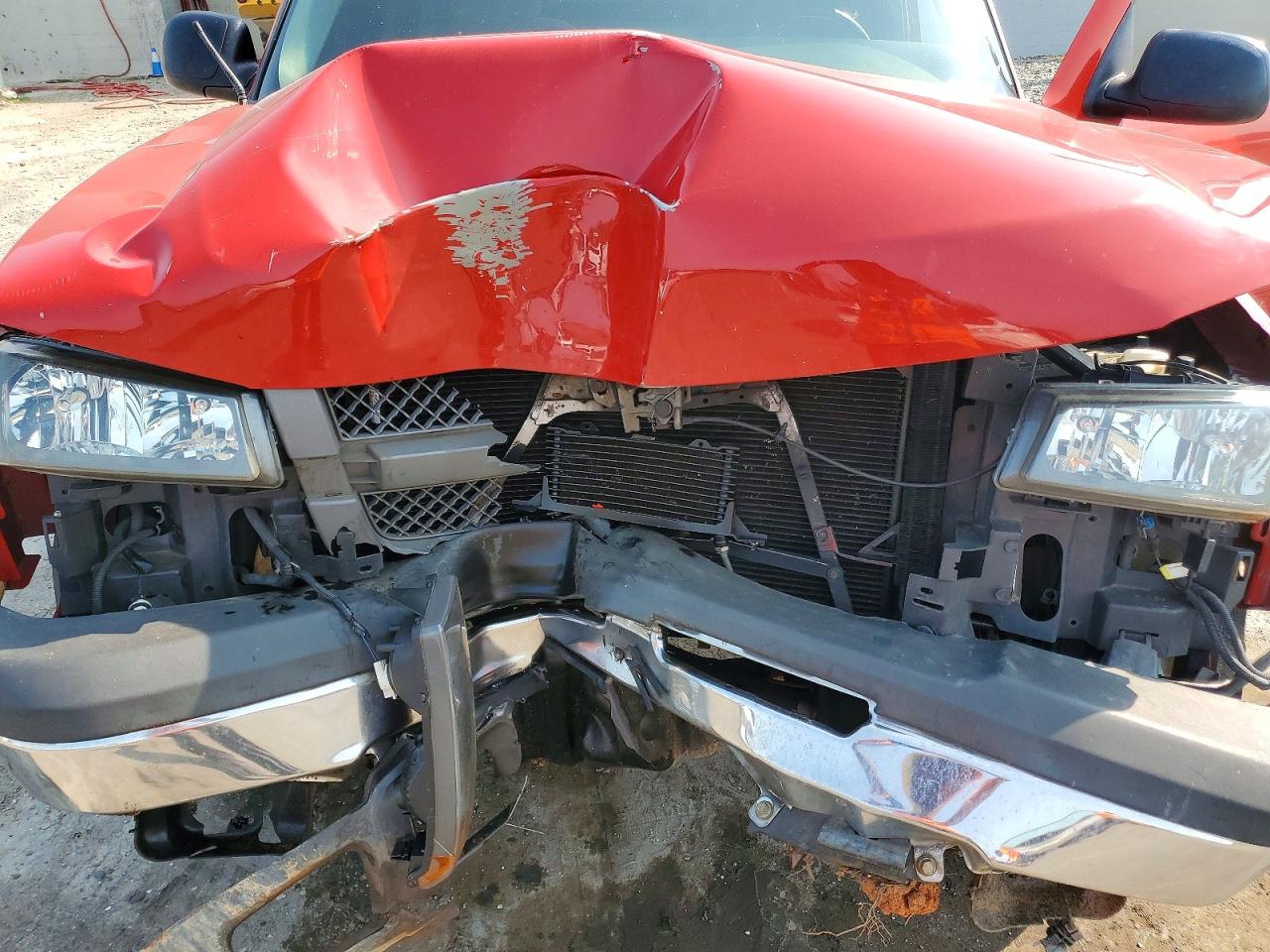 2003 Chevrolet Silverado K1500 Red vin: 1GCEK14T03Z109164