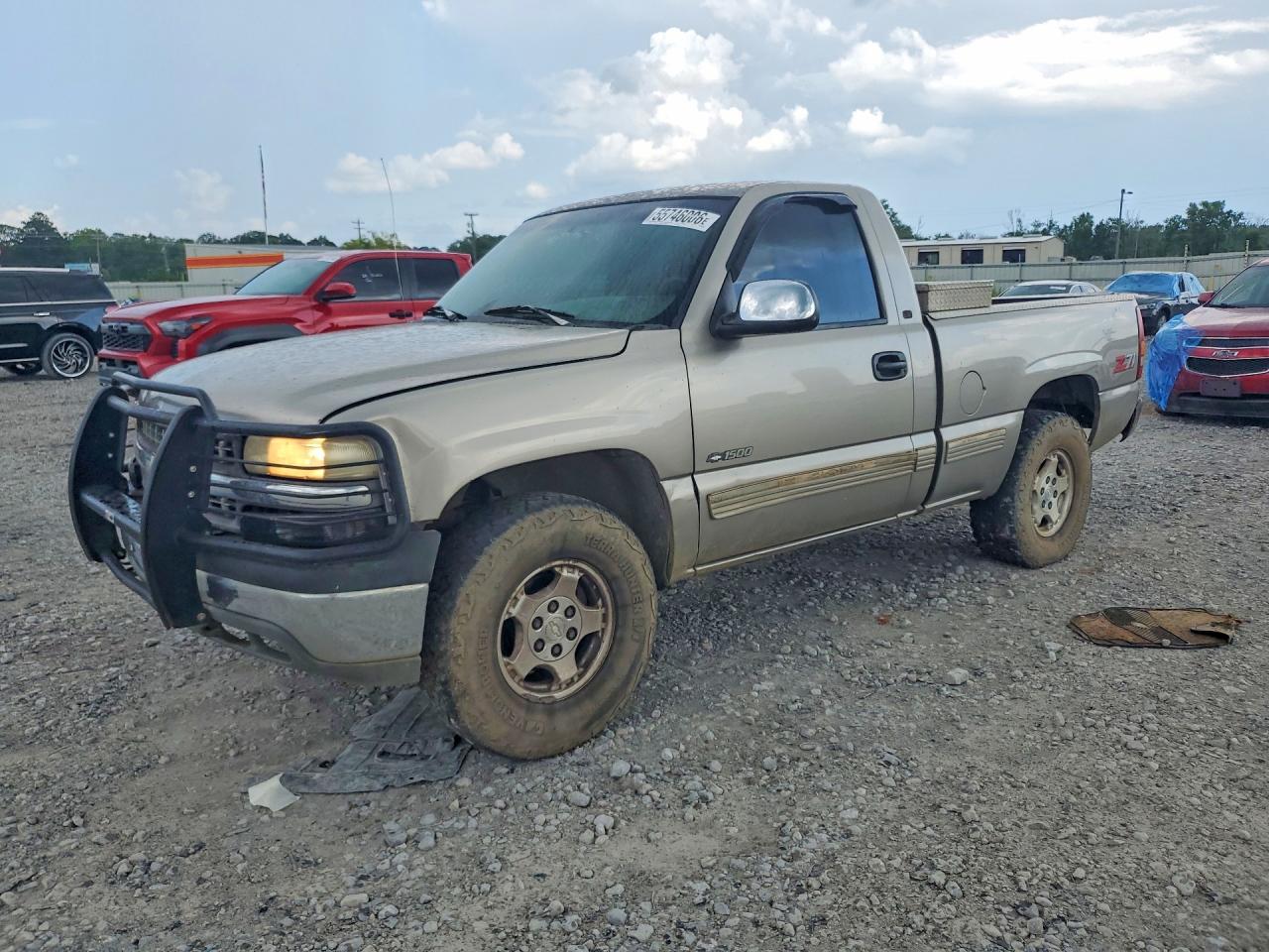 1999 Chevrolet Silverado K1500 Tan vin: 1GCEK14T0XZ103516