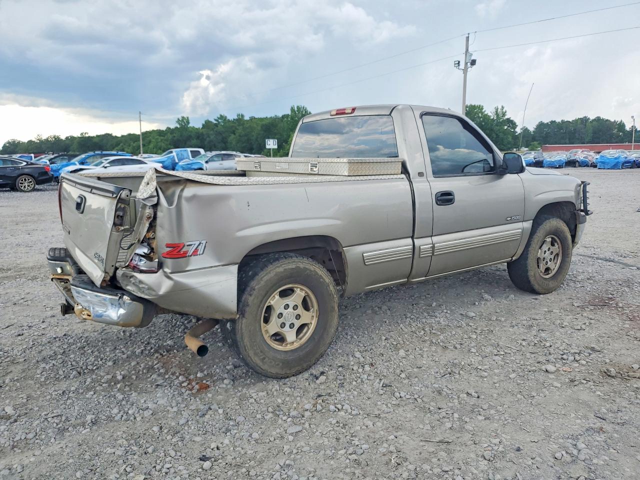 1999 Chevrolet Silverado K1500 Tan vin: 1GCEK14T0XZ103516