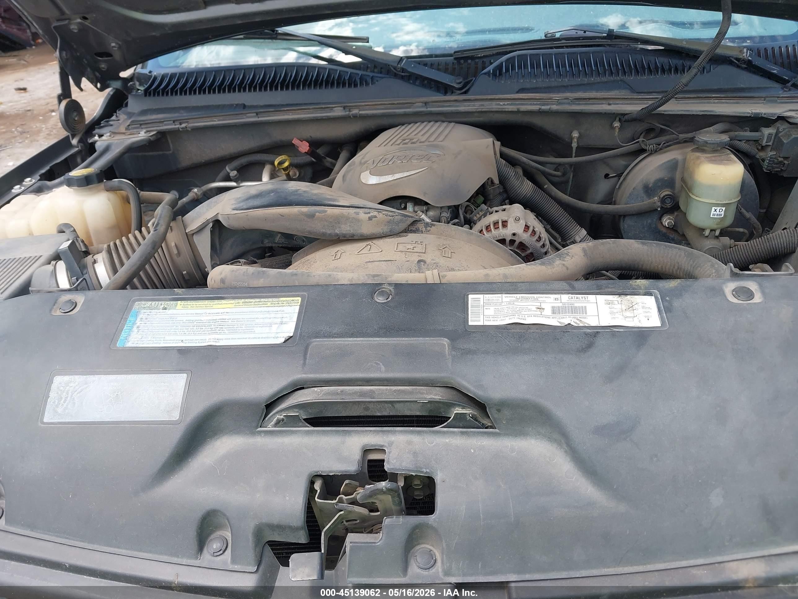 2001 Chevrolet Silverado 1500 Ls Gray vin: 1GCEK14T11Z141960