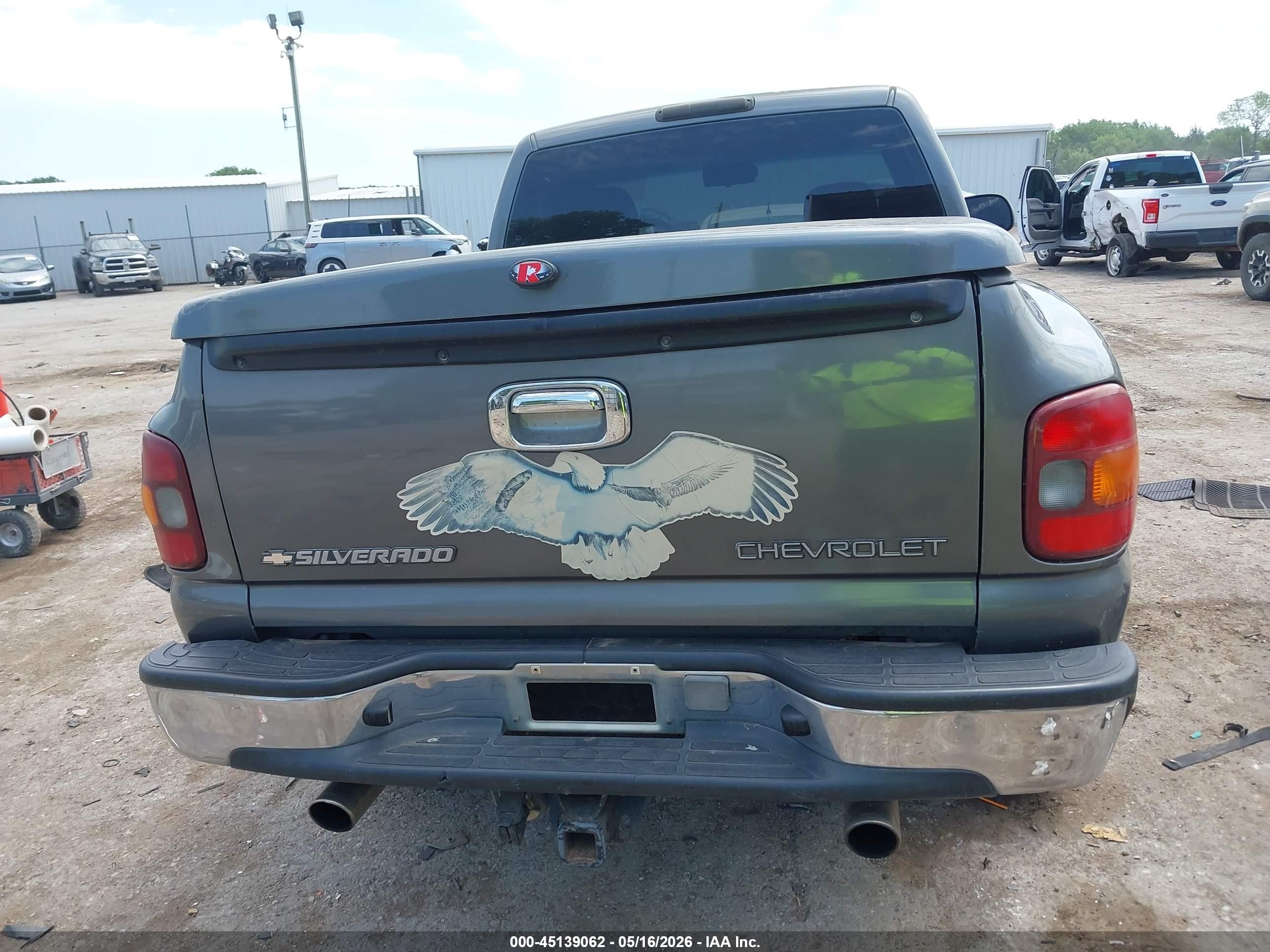 2001 Chevrolet Silverado 1500 Ls Gray vin: 1GCEK14T11Z141960