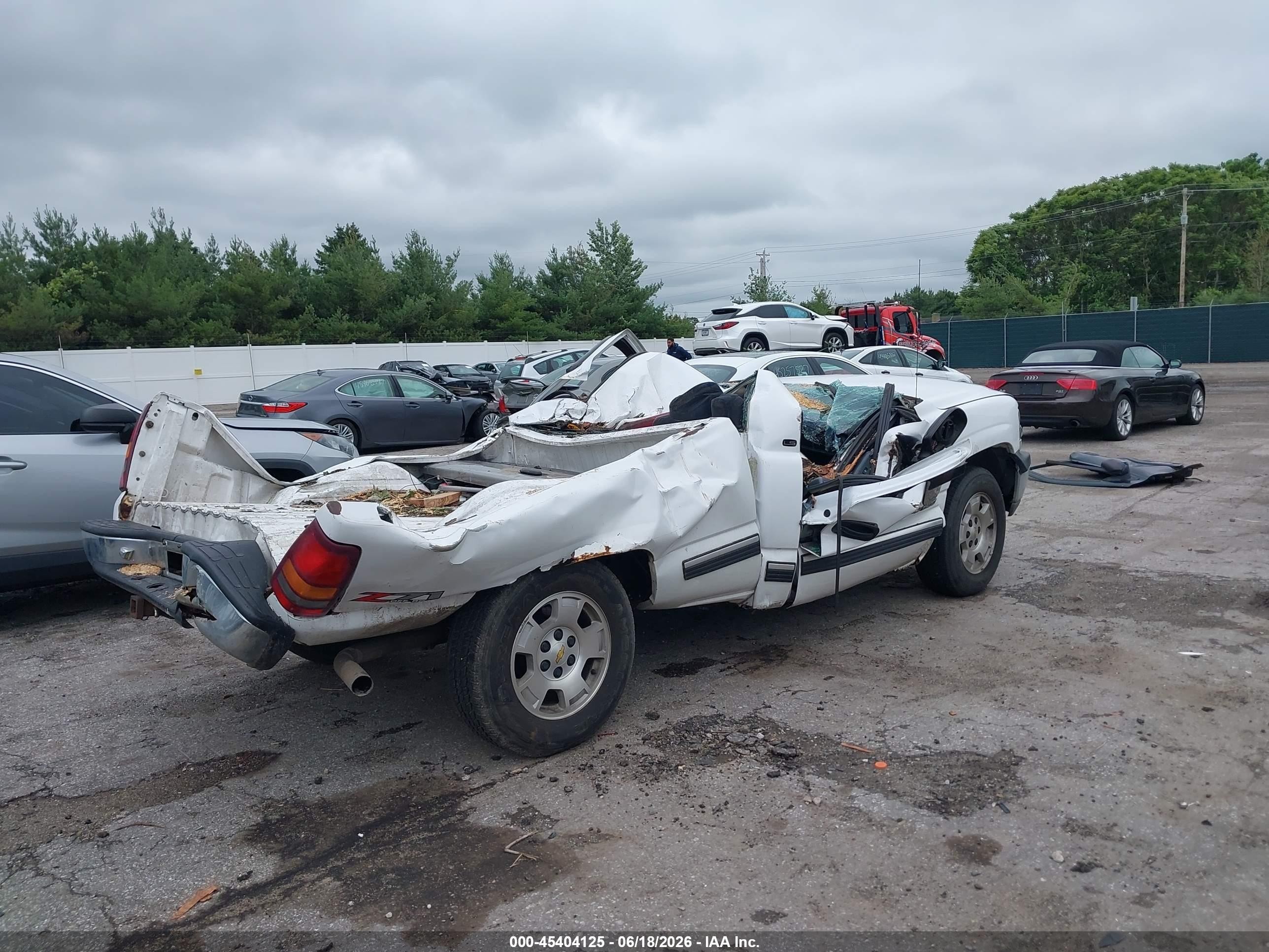 2001 Chevrolet Silverado 1500 Ls Белый vin: 1GCEK14T11Z236583